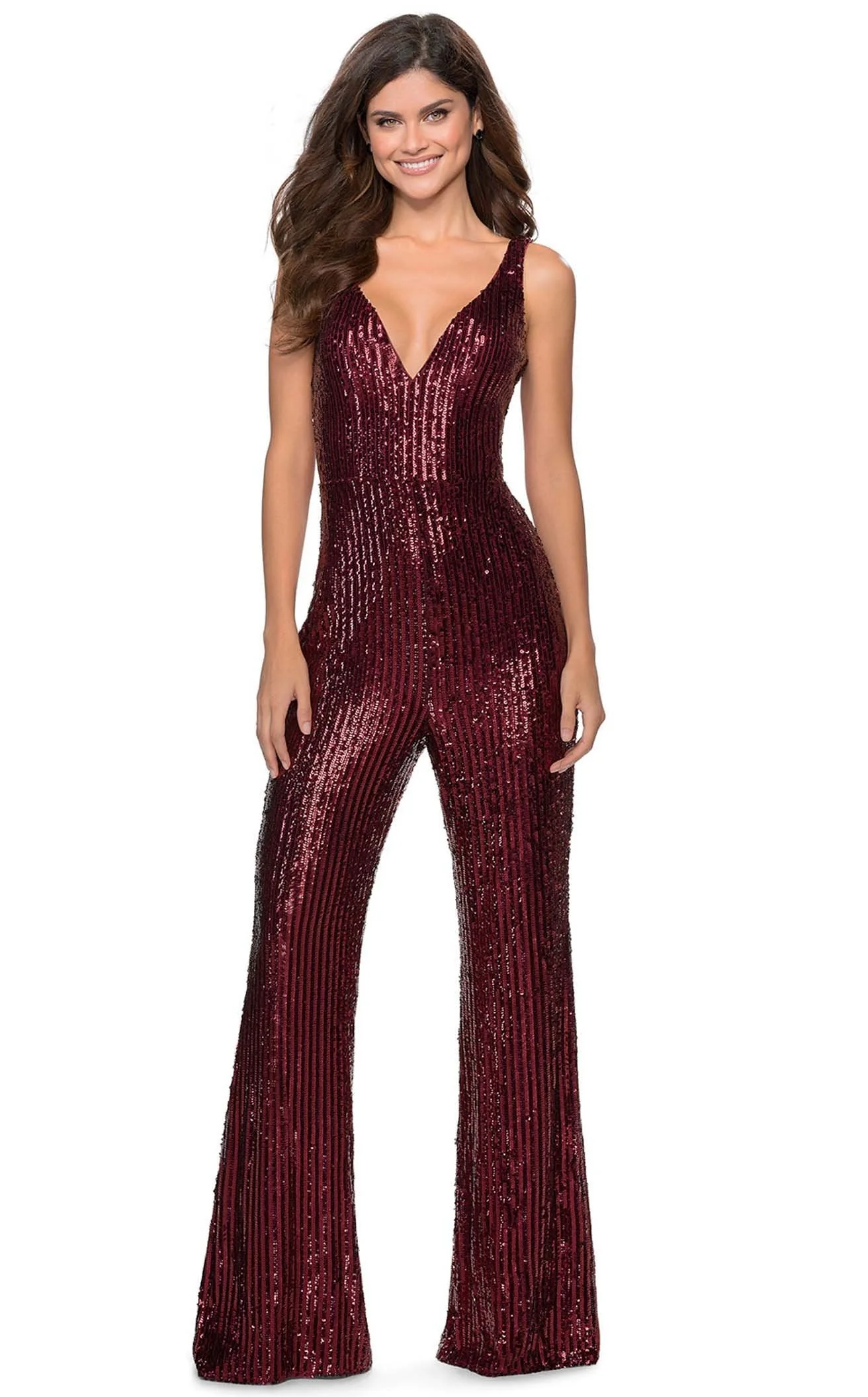 La Femme 28722 Jumpsuit - Image 2