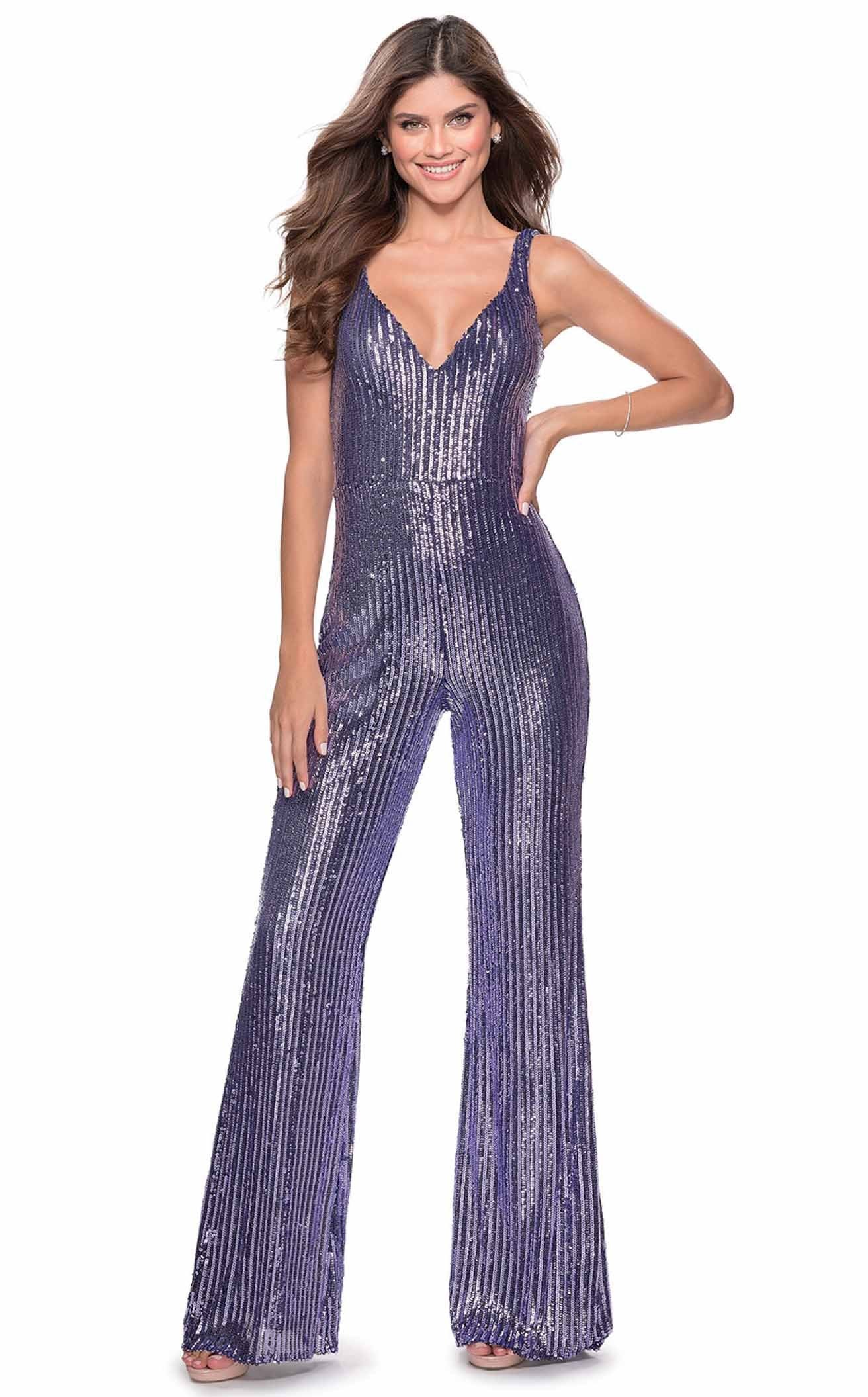 La Femme 28722 Jumpsuit - Image 3