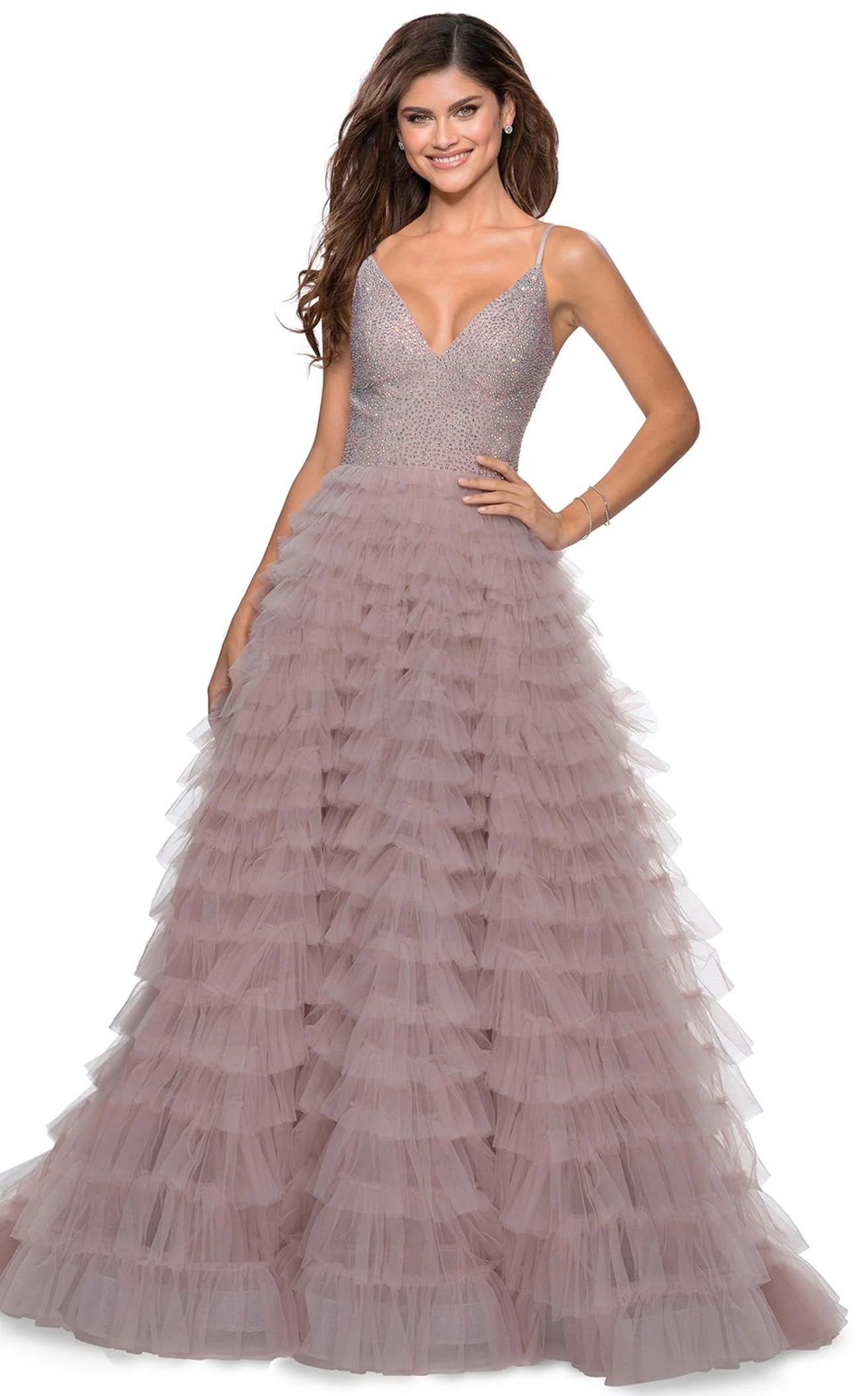 La Femme 28788 Dress - Image 2