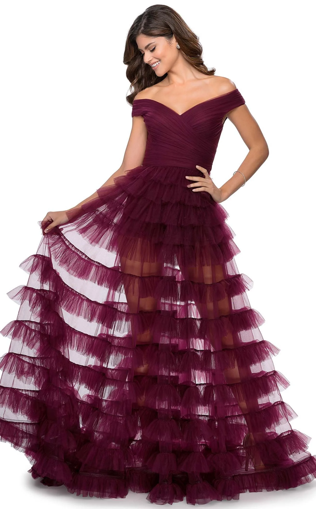 La Femme 28804 Dress - Image 2