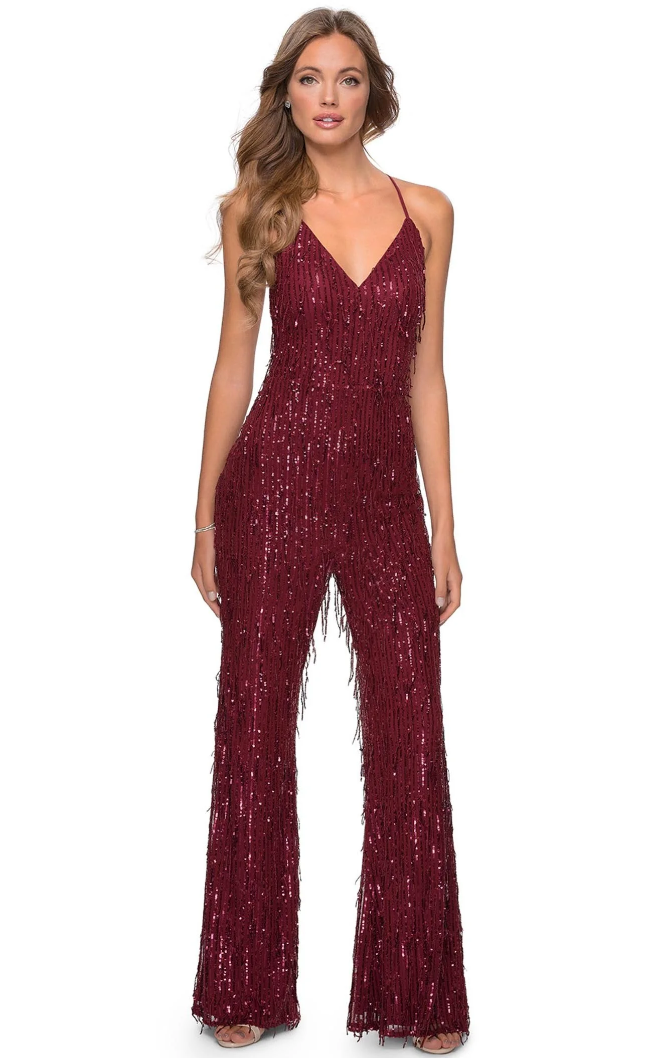 La Femme 28864 Jumpsuit - Image 2