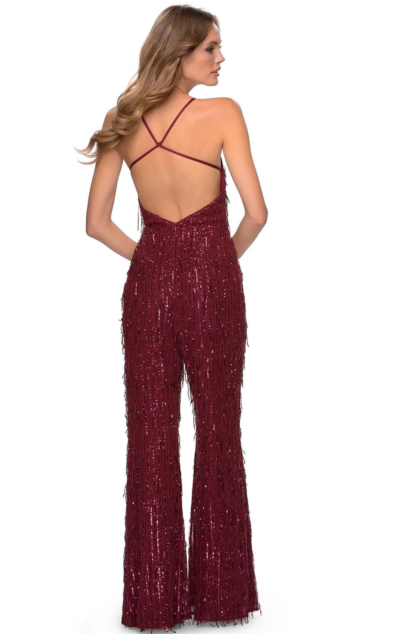 La Femme 28864 Jumpsuit - Image 4