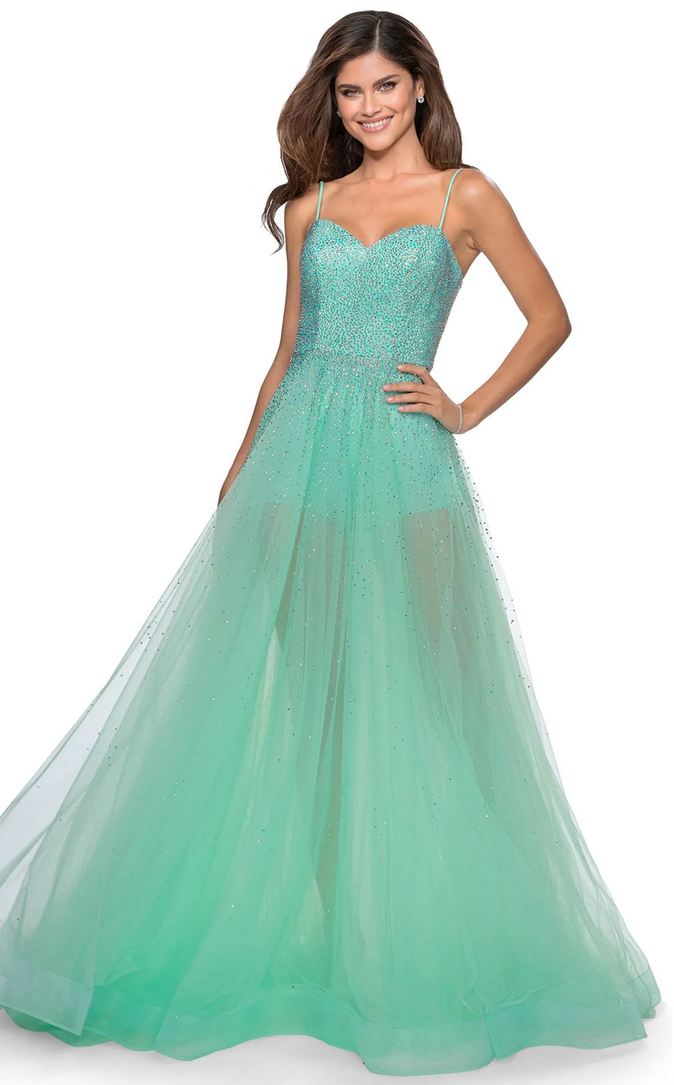 La Femme 28902 Dress - Image 2