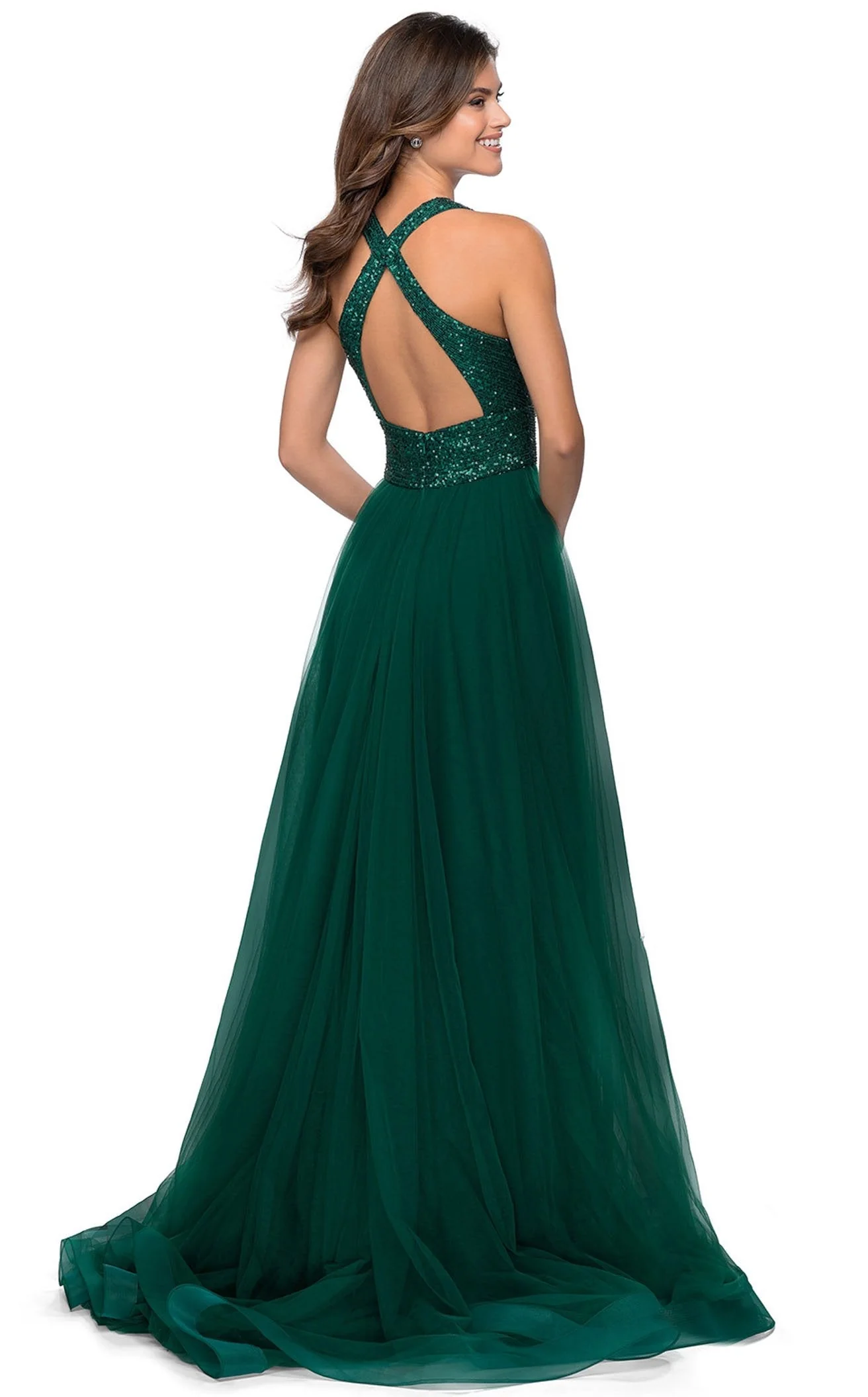 La Femme 28908CL Dress - Image 3