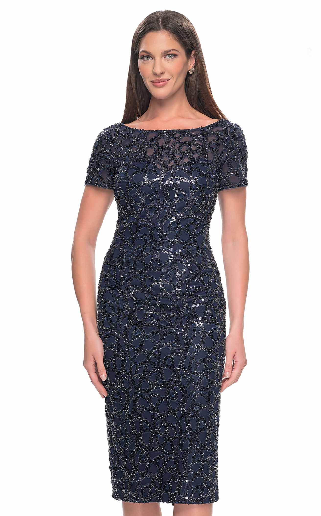 La Femme 30043CL Dress - Image 2