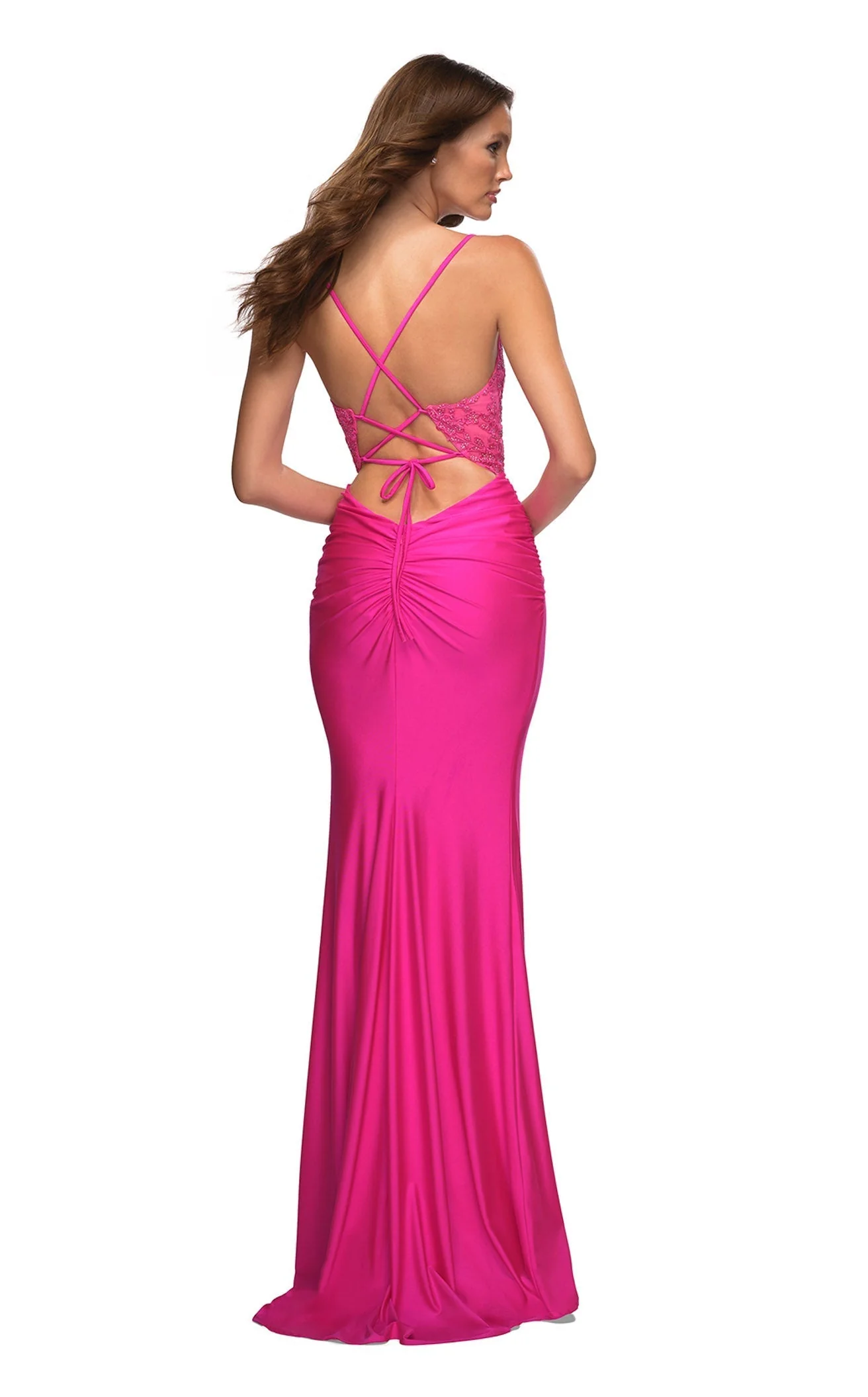 La Femme 30606CL Dress - Image 2