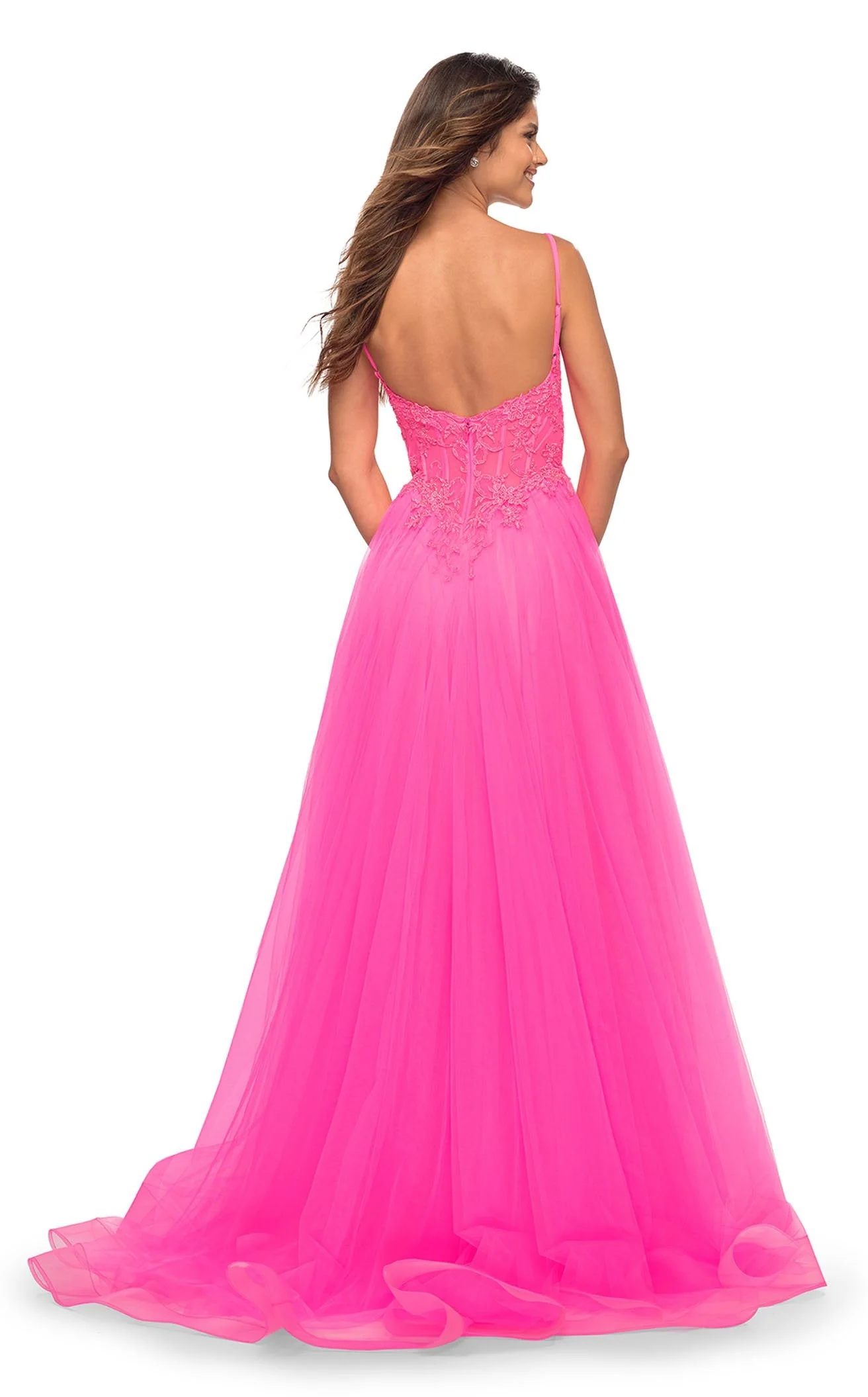 La Femme 30755 Dress - Image 2