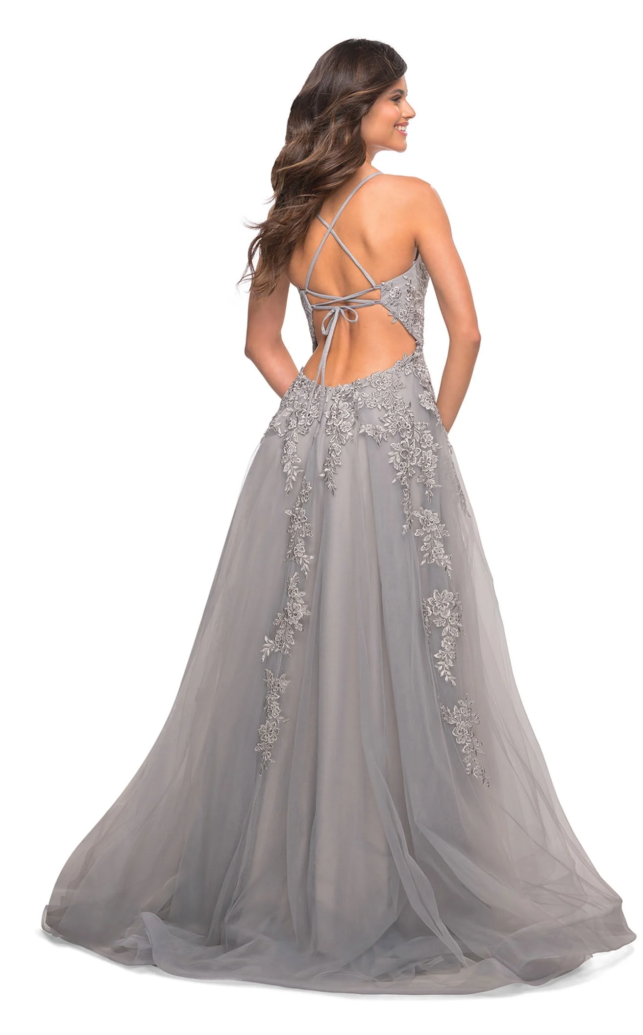 La Femme 30810 Dress - Image 2