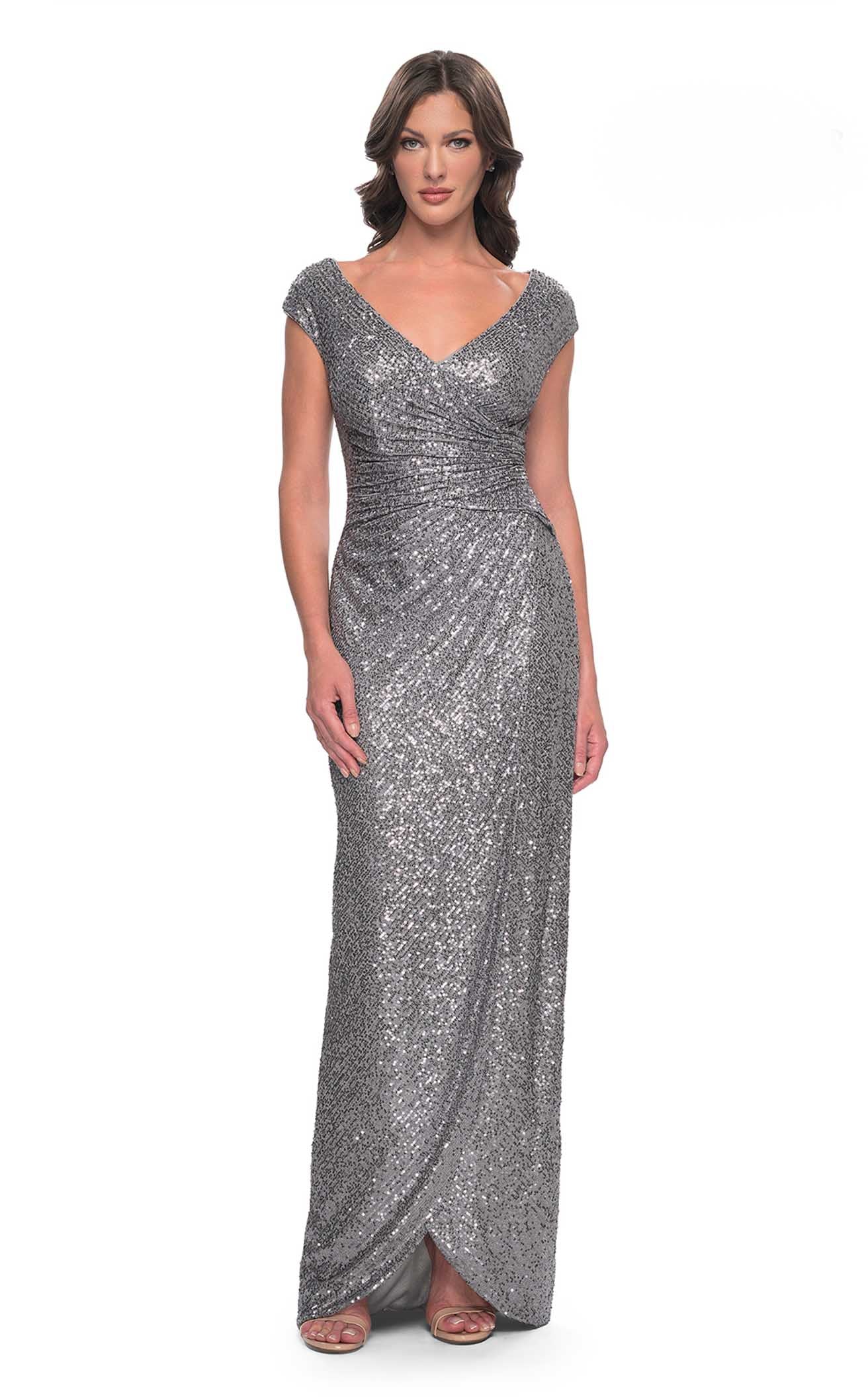 La Femme 30865CL Dress - Image 3