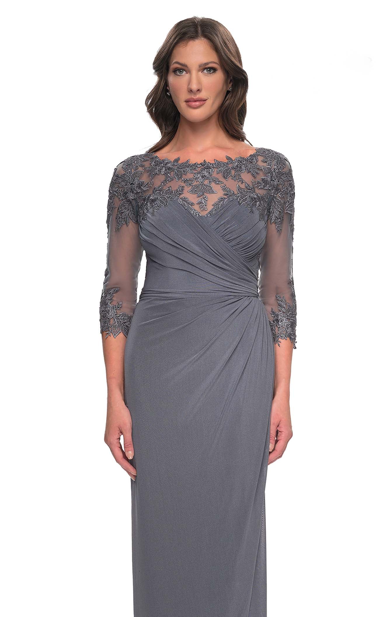 La Femme 31093CL Dress - Image 3