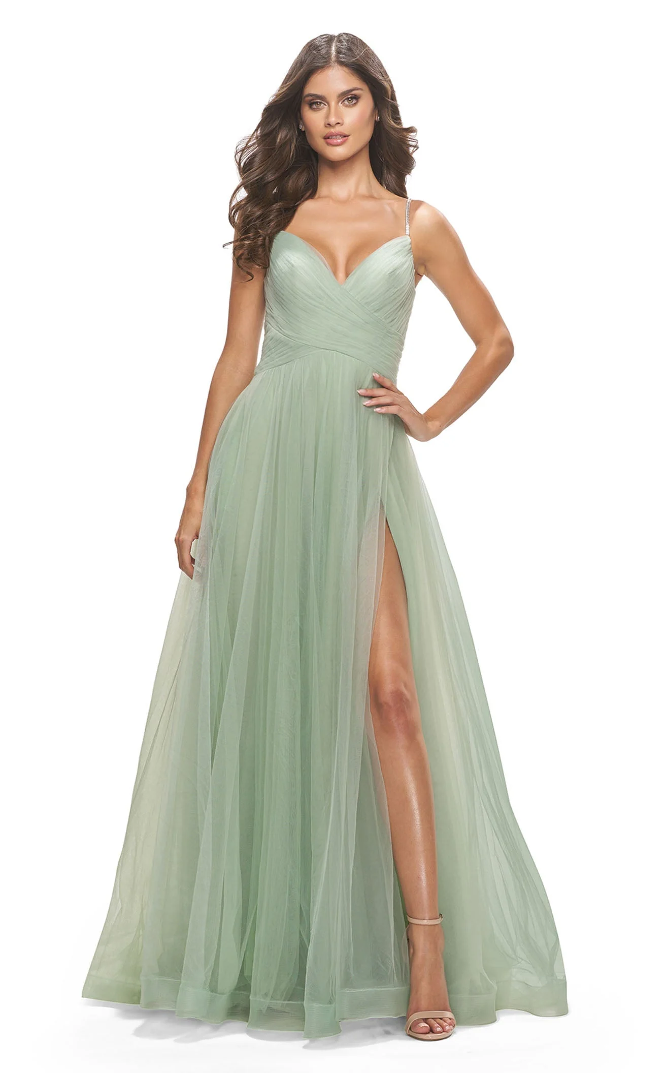 La Femme 31204CL Dress - Image 3