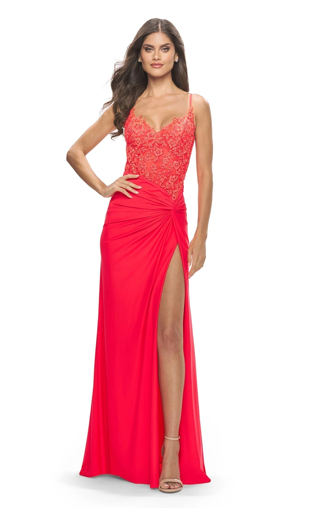 La Femme 31447CL Dress - Image 4