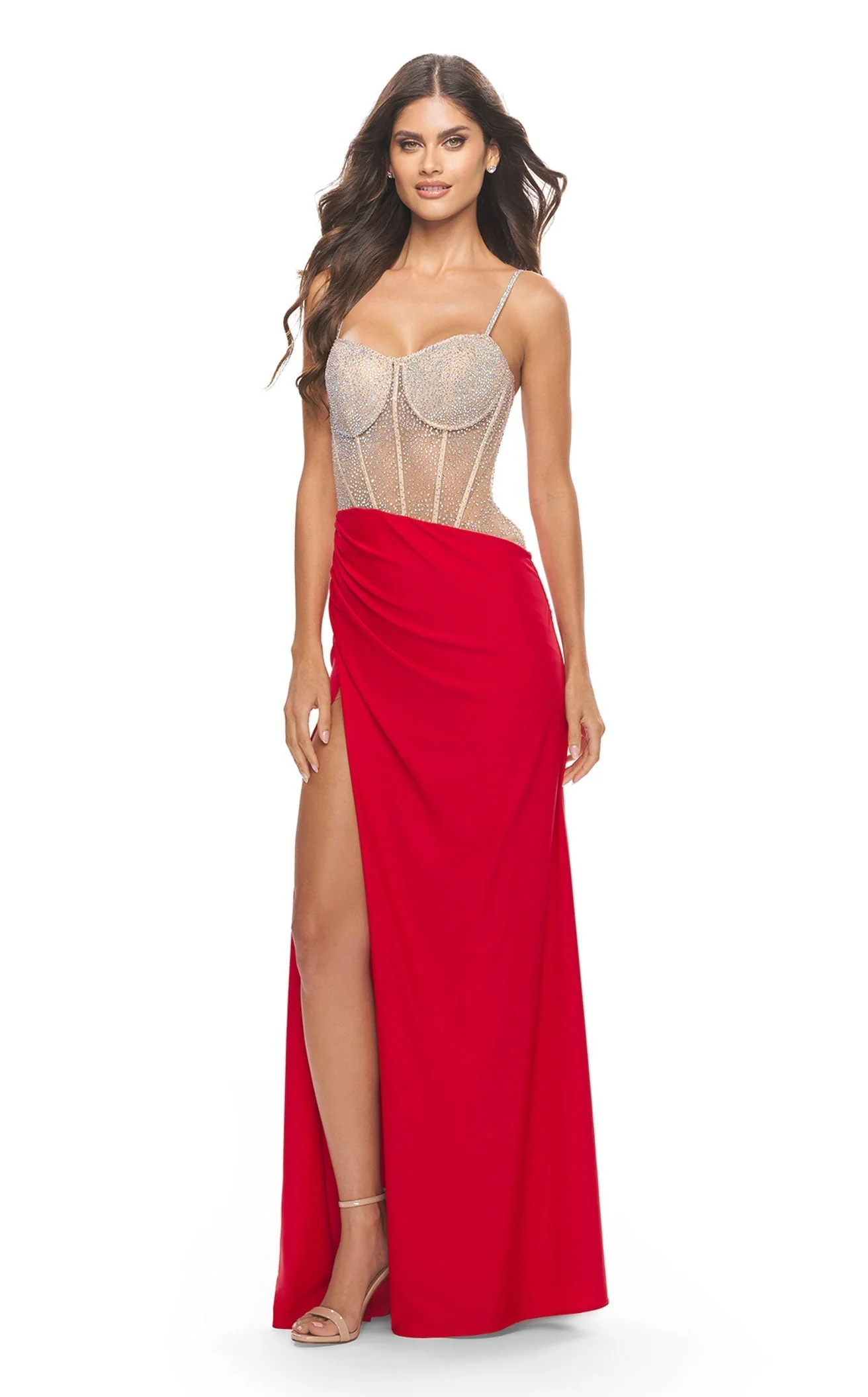 La Femme 31537CL Dress - Image 2
