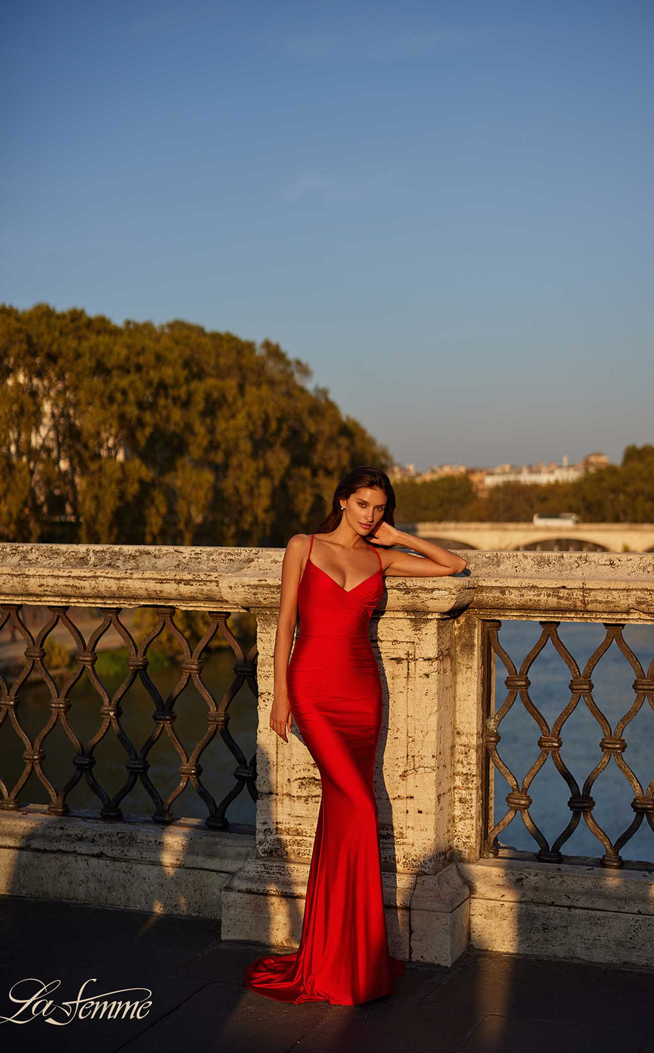 La Femme 31618CL Dress - Image 4