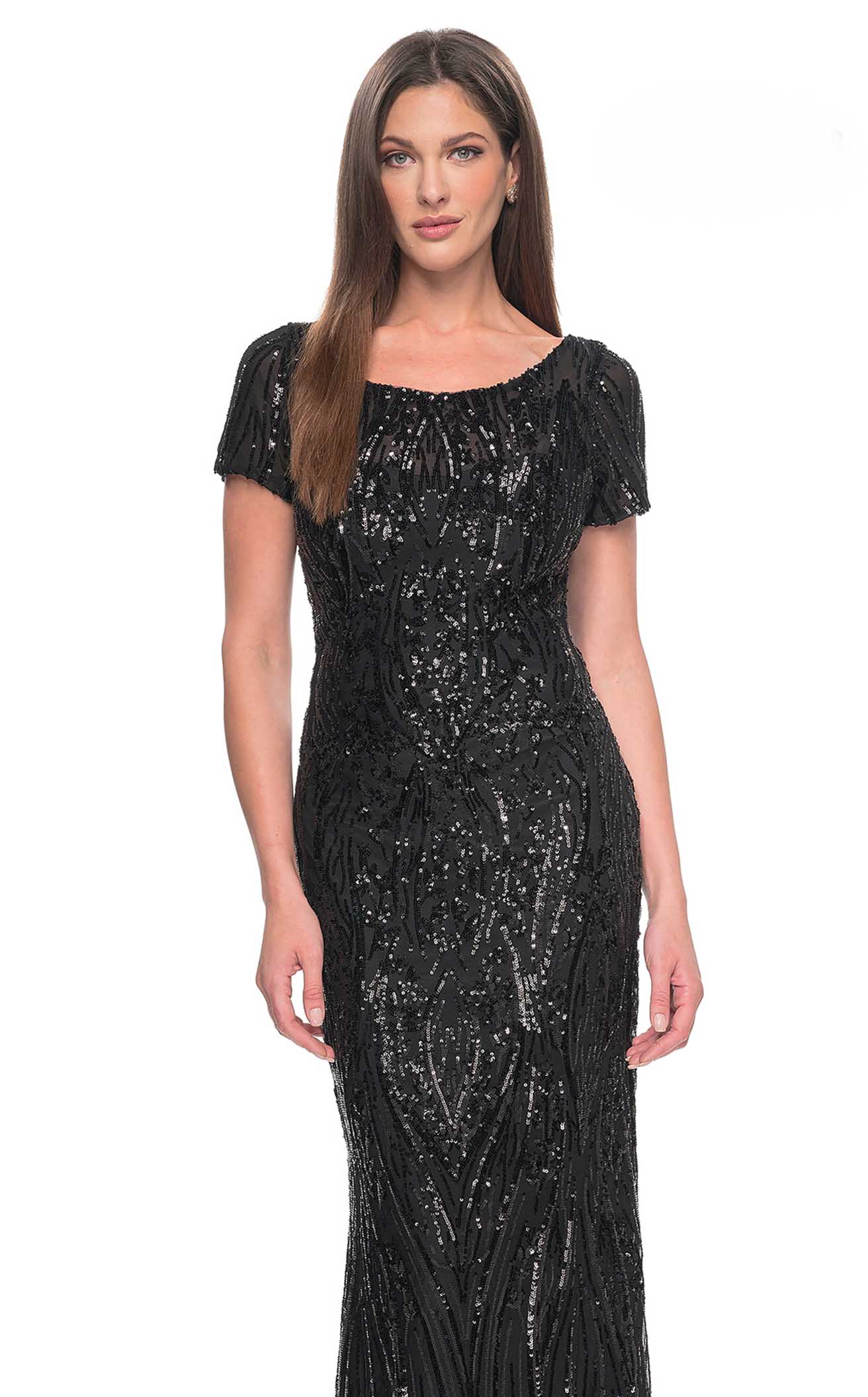 La Femme 31852CL Dress - Image 4