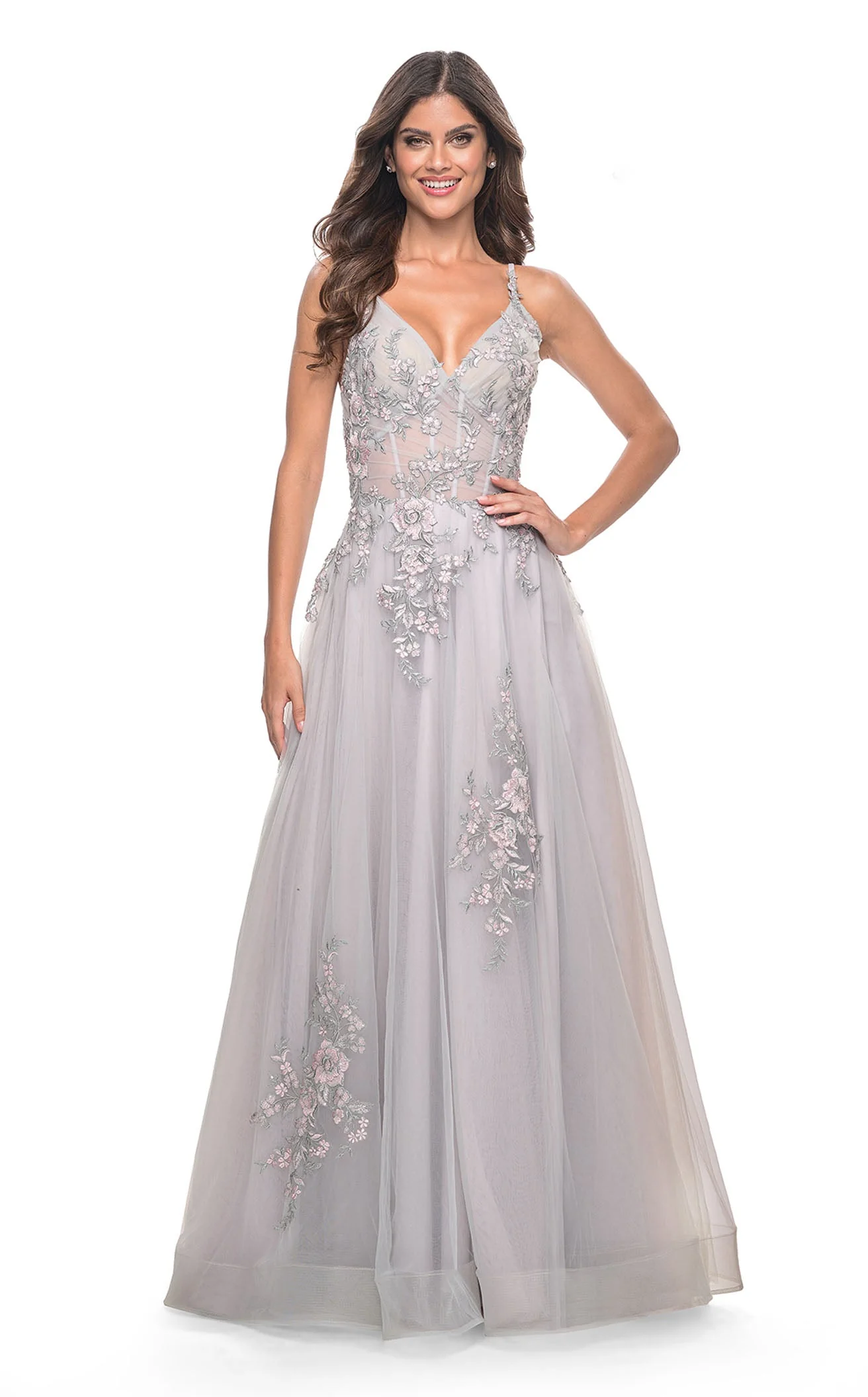 La Femme 31939CL Dress - Image 6