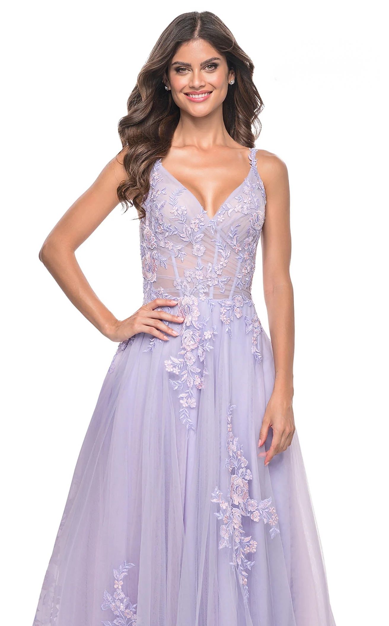 La Femme 31939CL Dress - Image 7