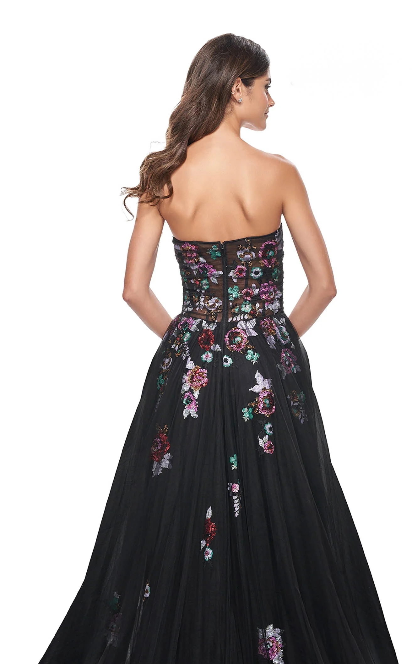 La Femme 32072CL Dress - Image 7
