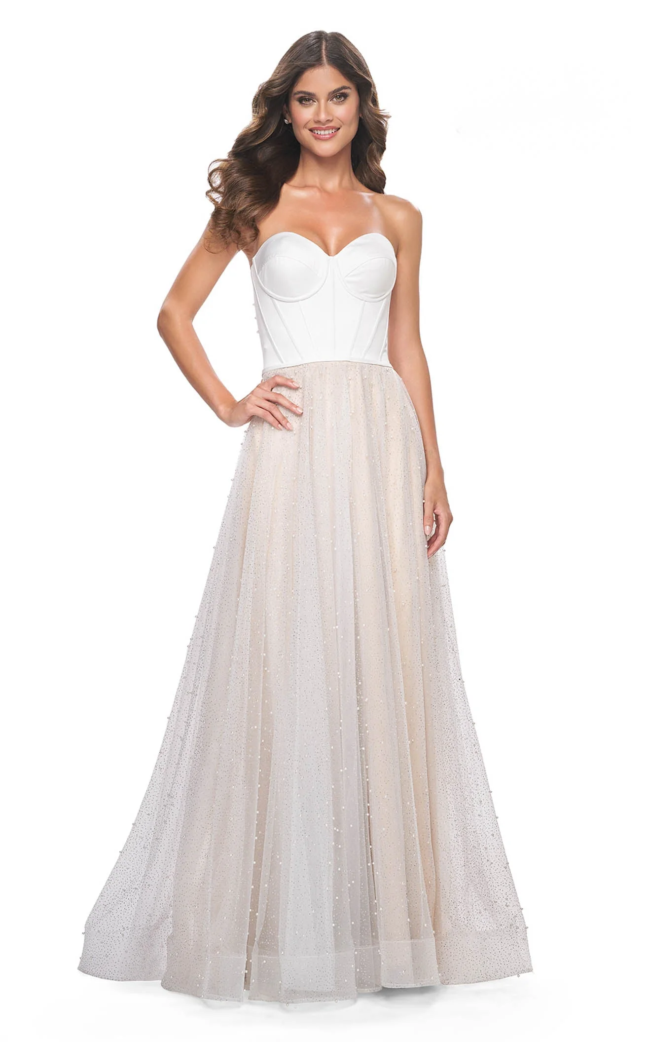 La Femme 32149CL Dress - Image 2