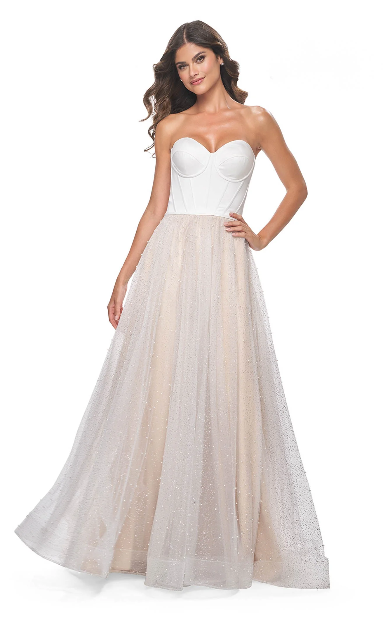 La Femme 32149CL Dress - Image 3