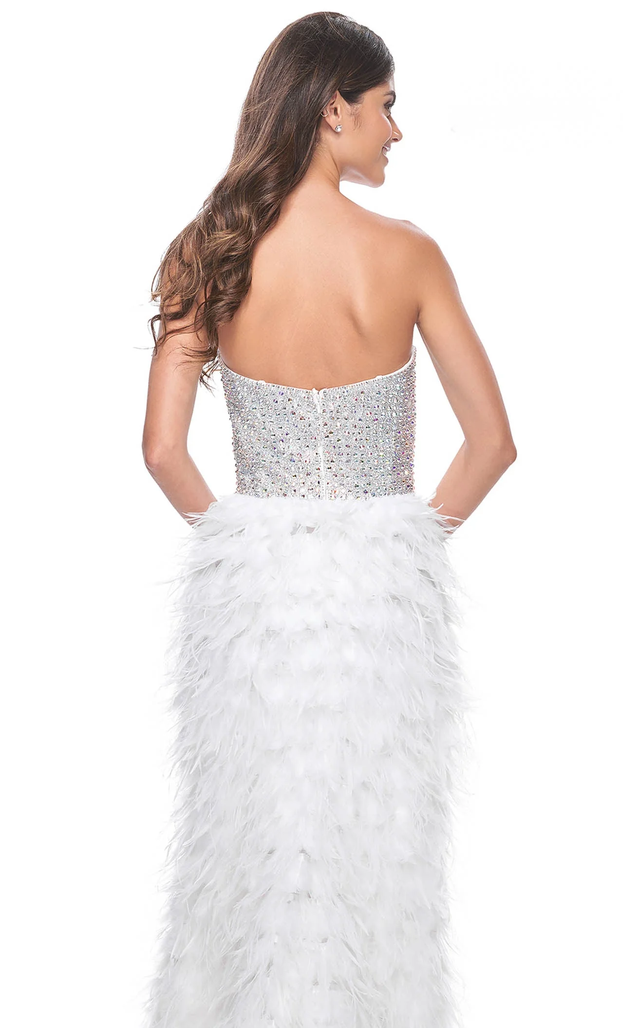 La Femme 32165CL Dress - Image 4