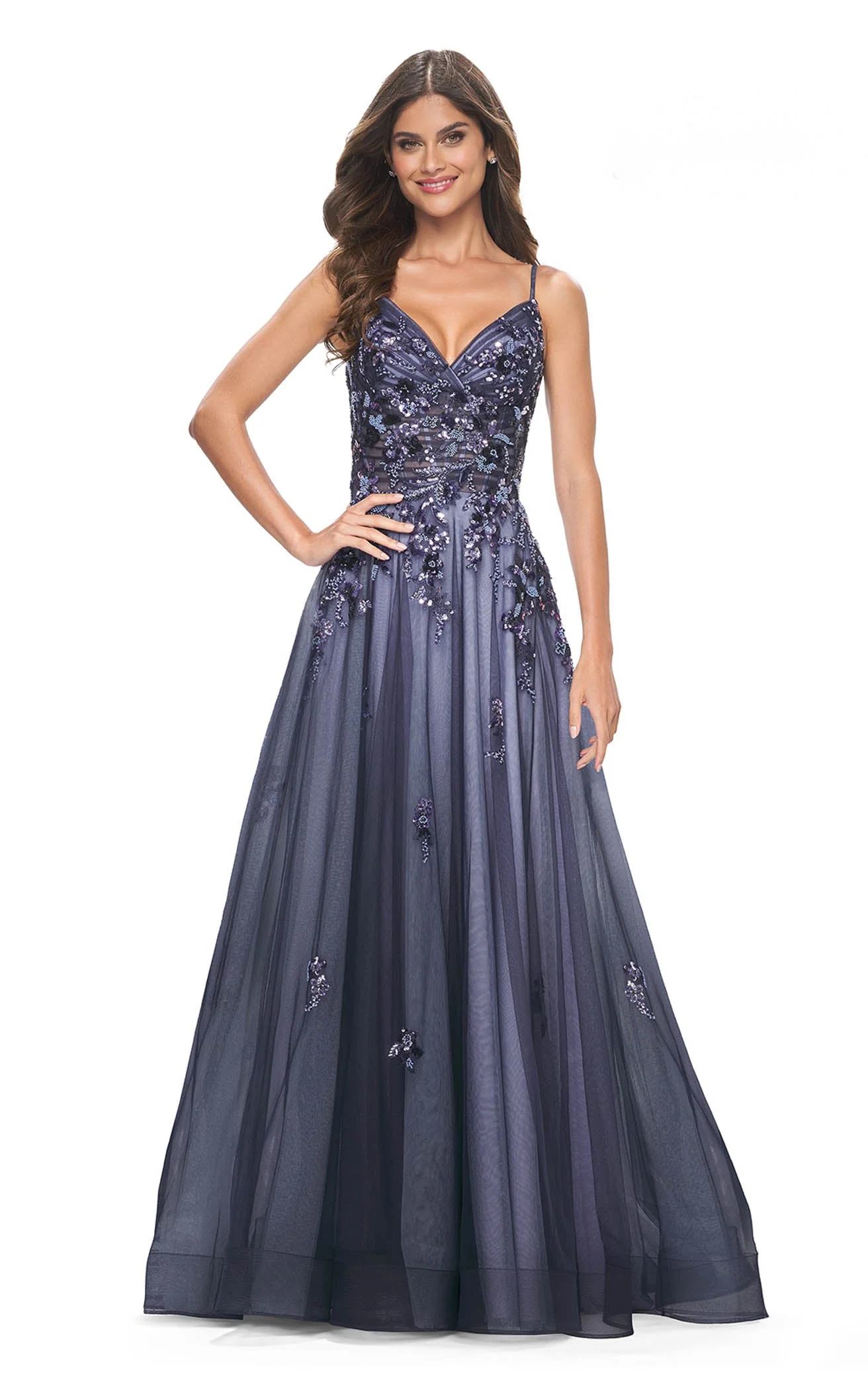 La Femme 32185CL Dress - Image 2