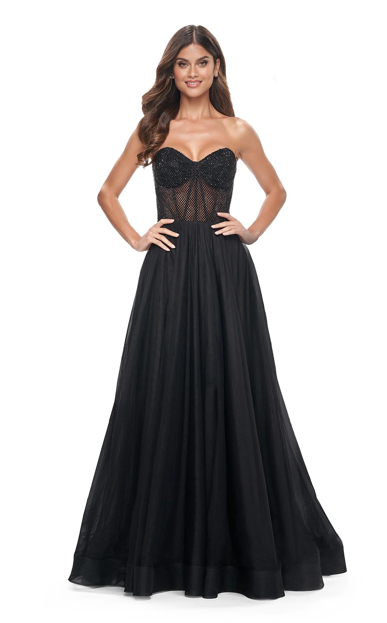 La Femme 32216CL Dress - Image 4
