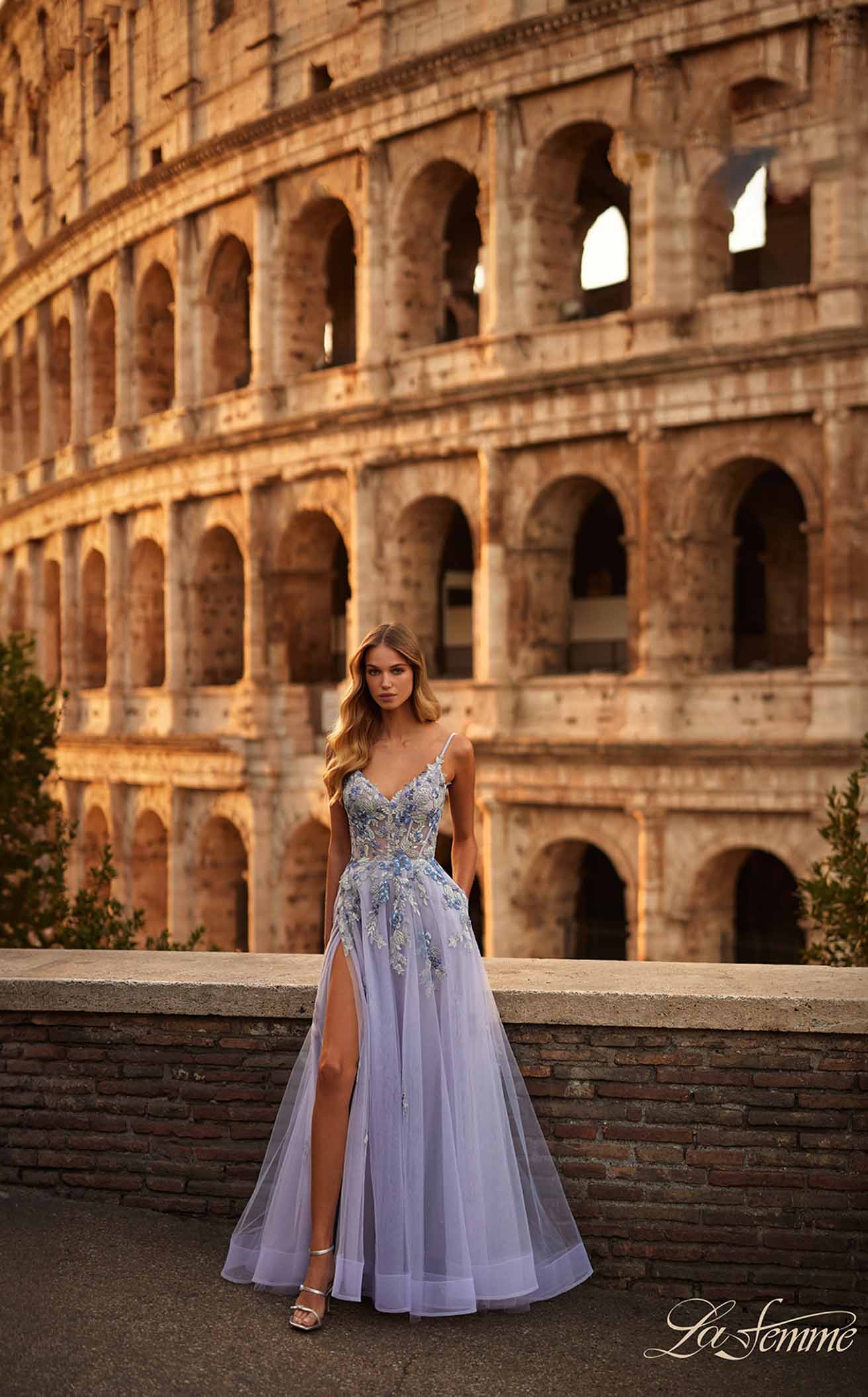 La Femme 32288CL Dress - Image 2