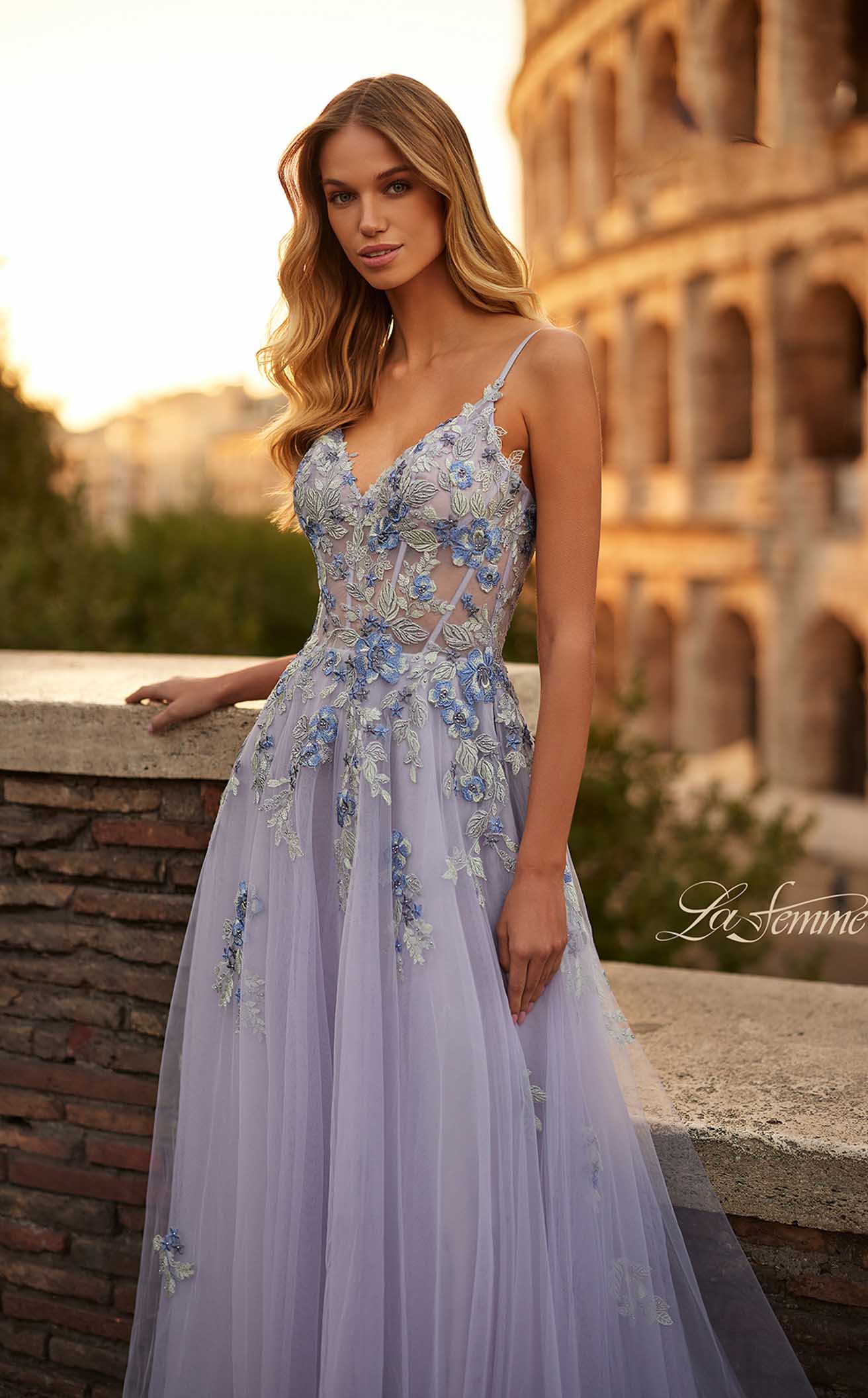 La Femme 32288CL Dress - Image 4