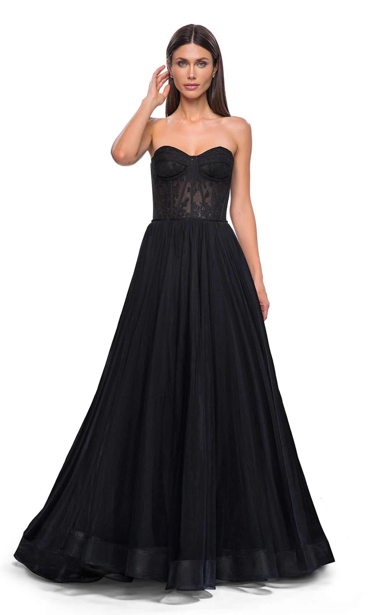 La Femme 32579CL Dress - Image 2
