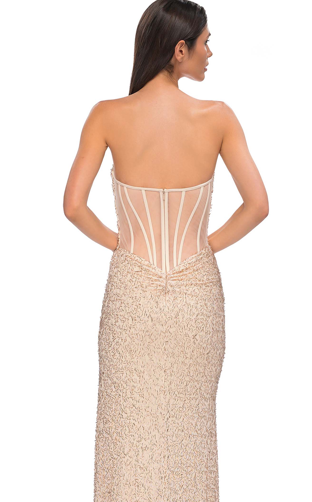 La Femme 32794CL Dress - Image 3