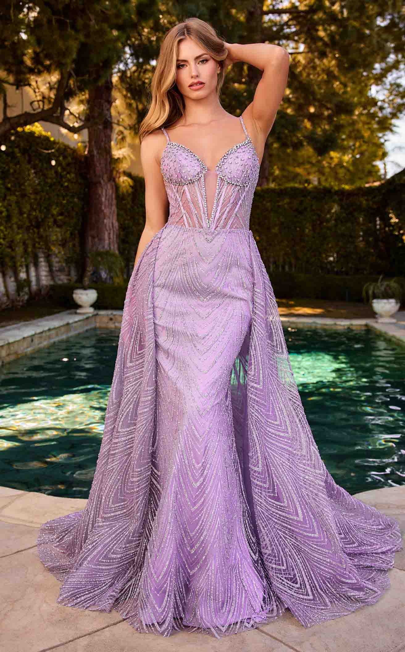 Ladivine C167CL Dress - Image 4