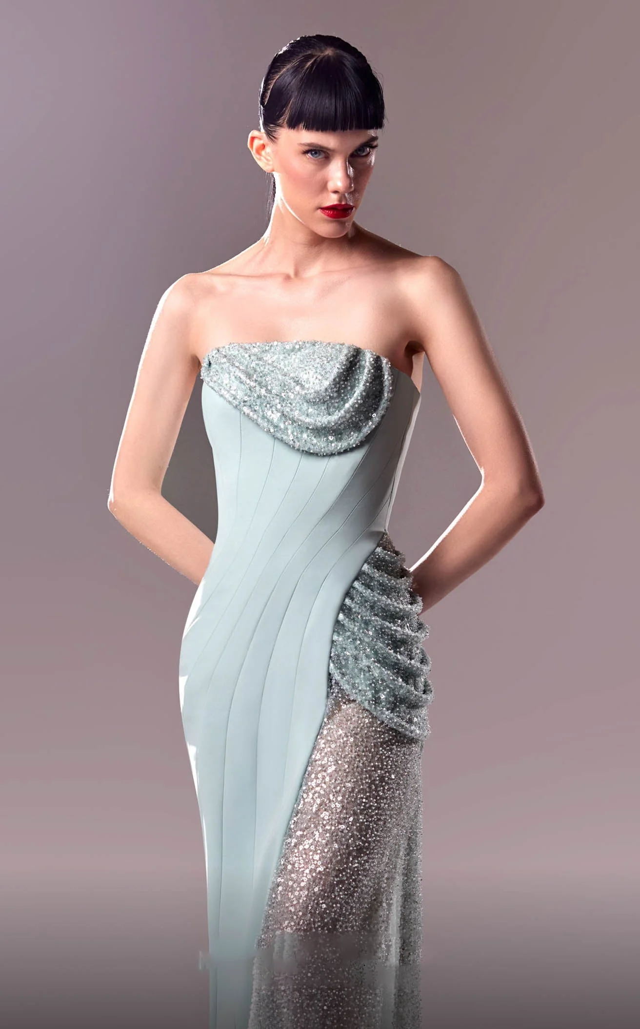 MNM Couture G1613CL Dress - Image 2