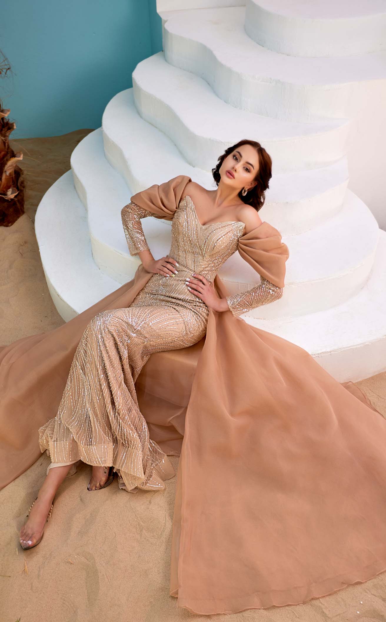 Modessa Couture M22403 Dress - Image 3