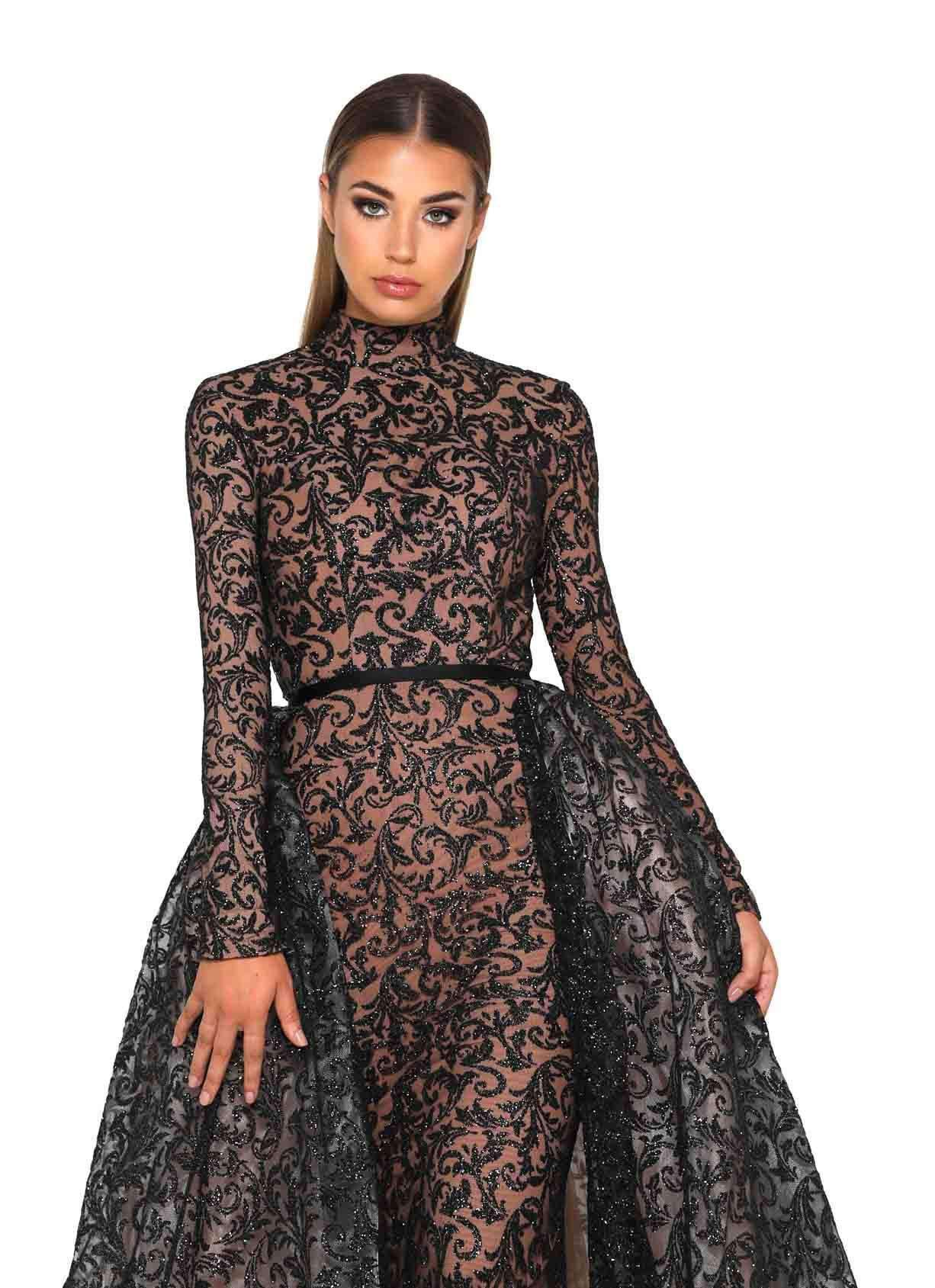 Portia and Scarlett 1702 Long Sleeves Dress - Image 5