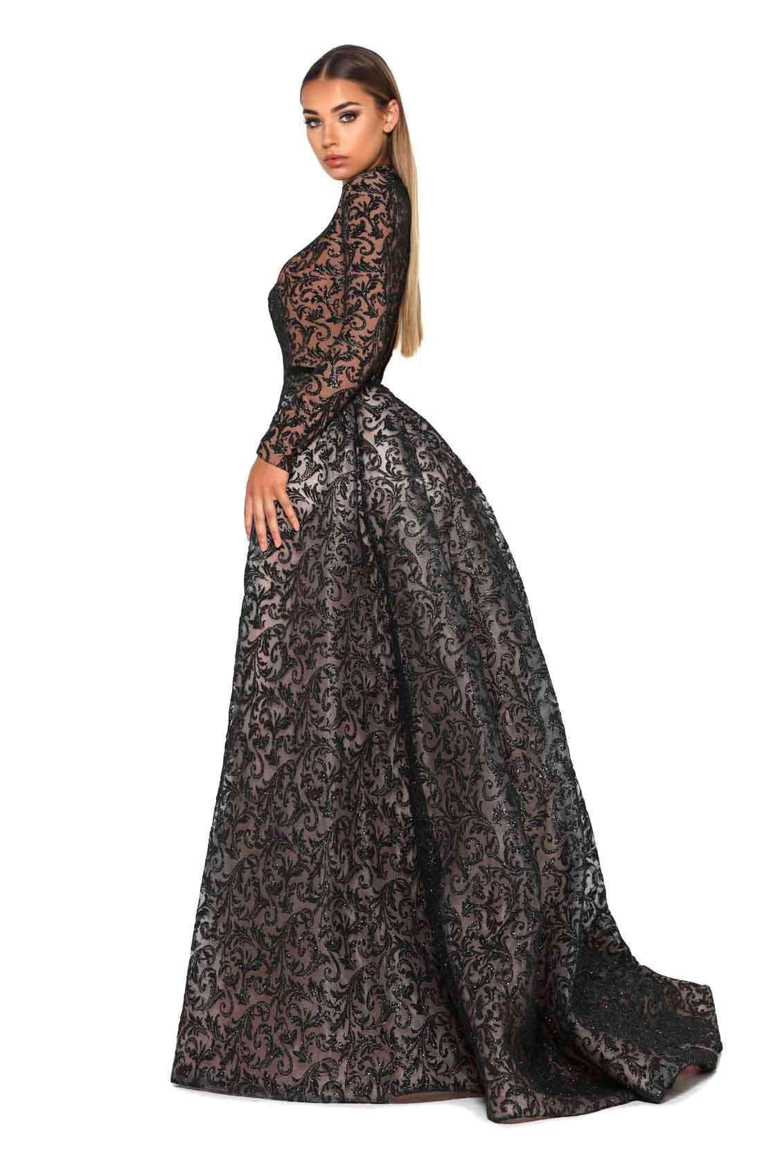 Portia and Scarlett 1702 Long Sleeves Dress - Image 8