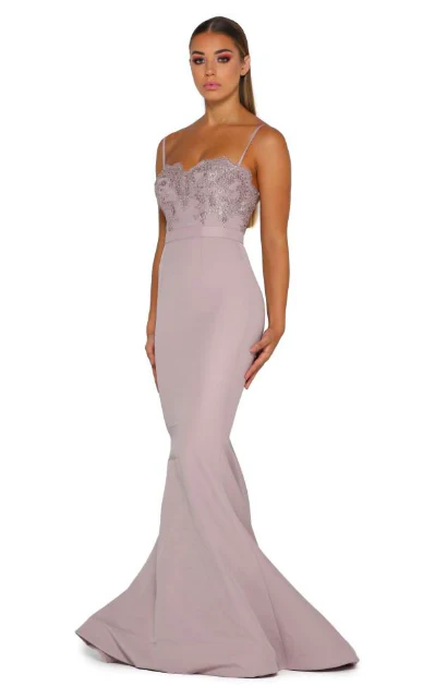 Portia and Scarlett Briar Rose Gown with Lace TrainCL Dress - Image 3