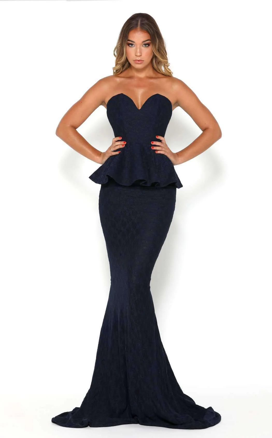 Portia and Scarlett Gabriella PeplumWH Dress