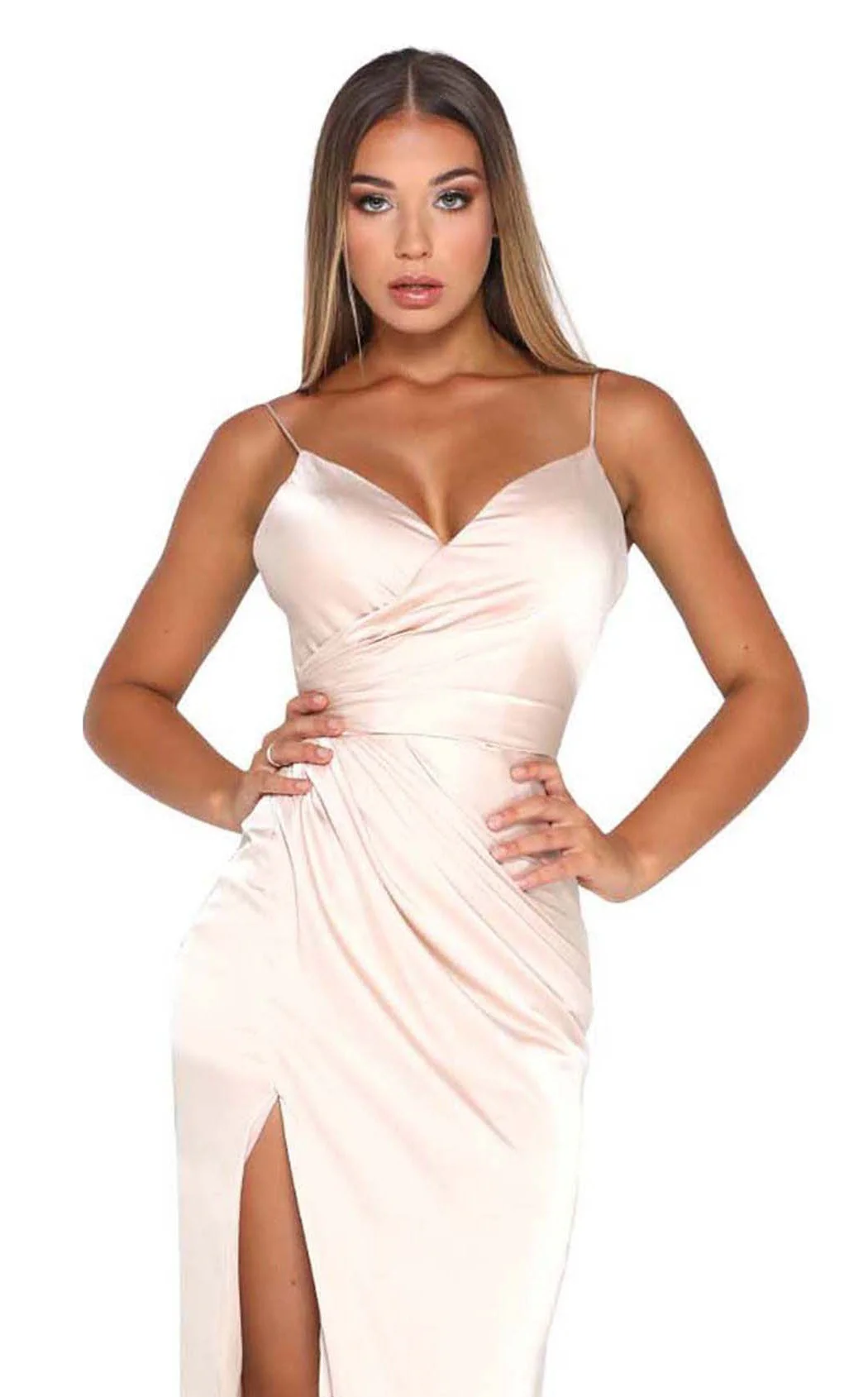Portia and Scarlett Stephanie Shiny Dress - Image 6