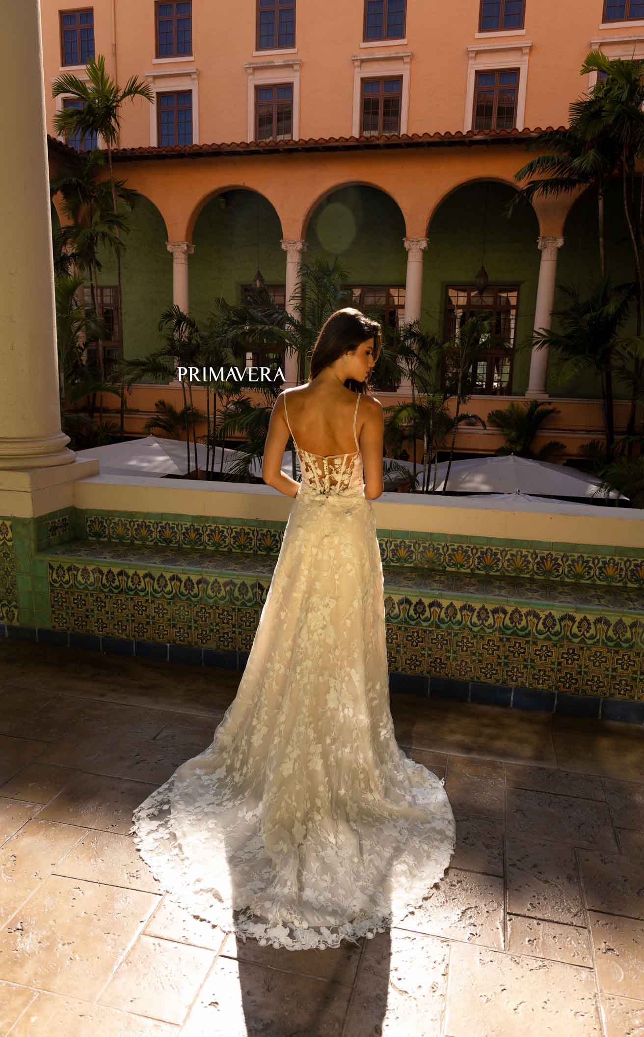 Primavera Couture 11135 Bridal Dress - Image 2