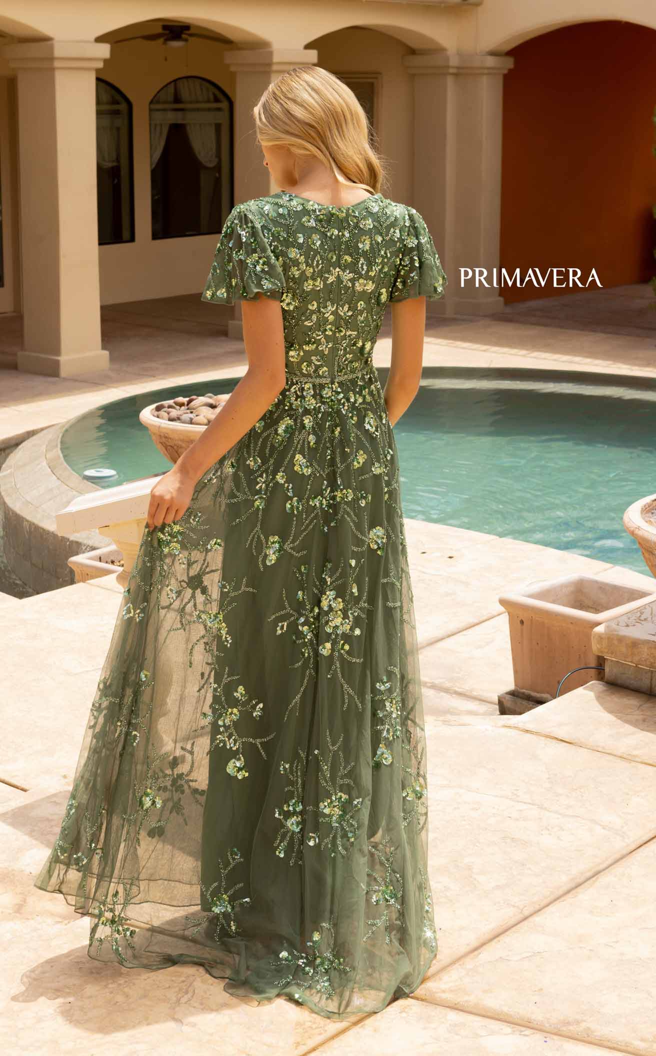 Primavera Couture 12013 Dress - Image 5