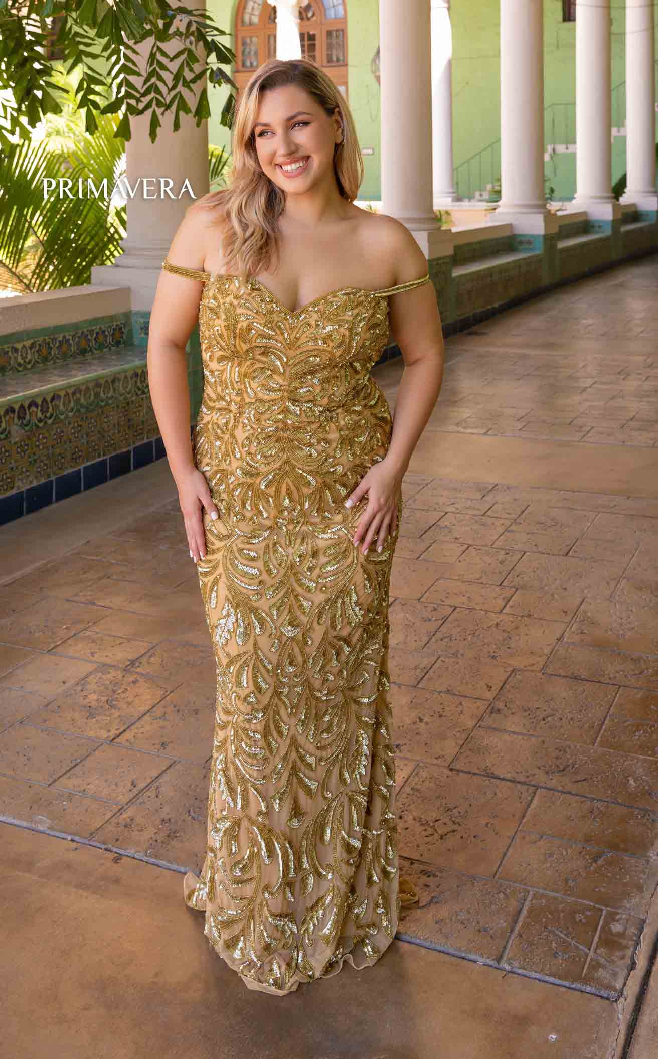 Primavera Couture 14054 Dress - Image 4