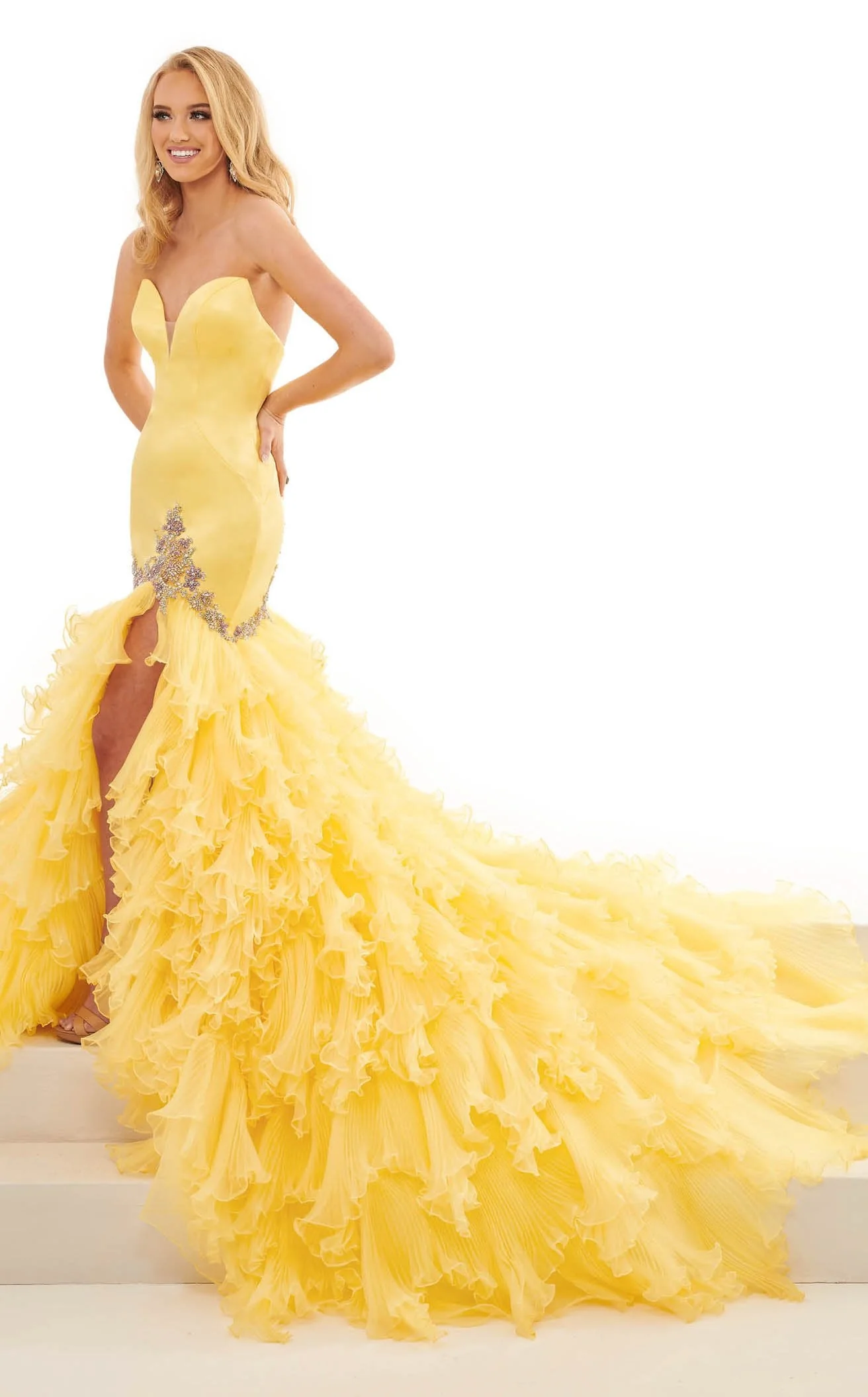 Rachel Allan 50036 Dress - Image 2