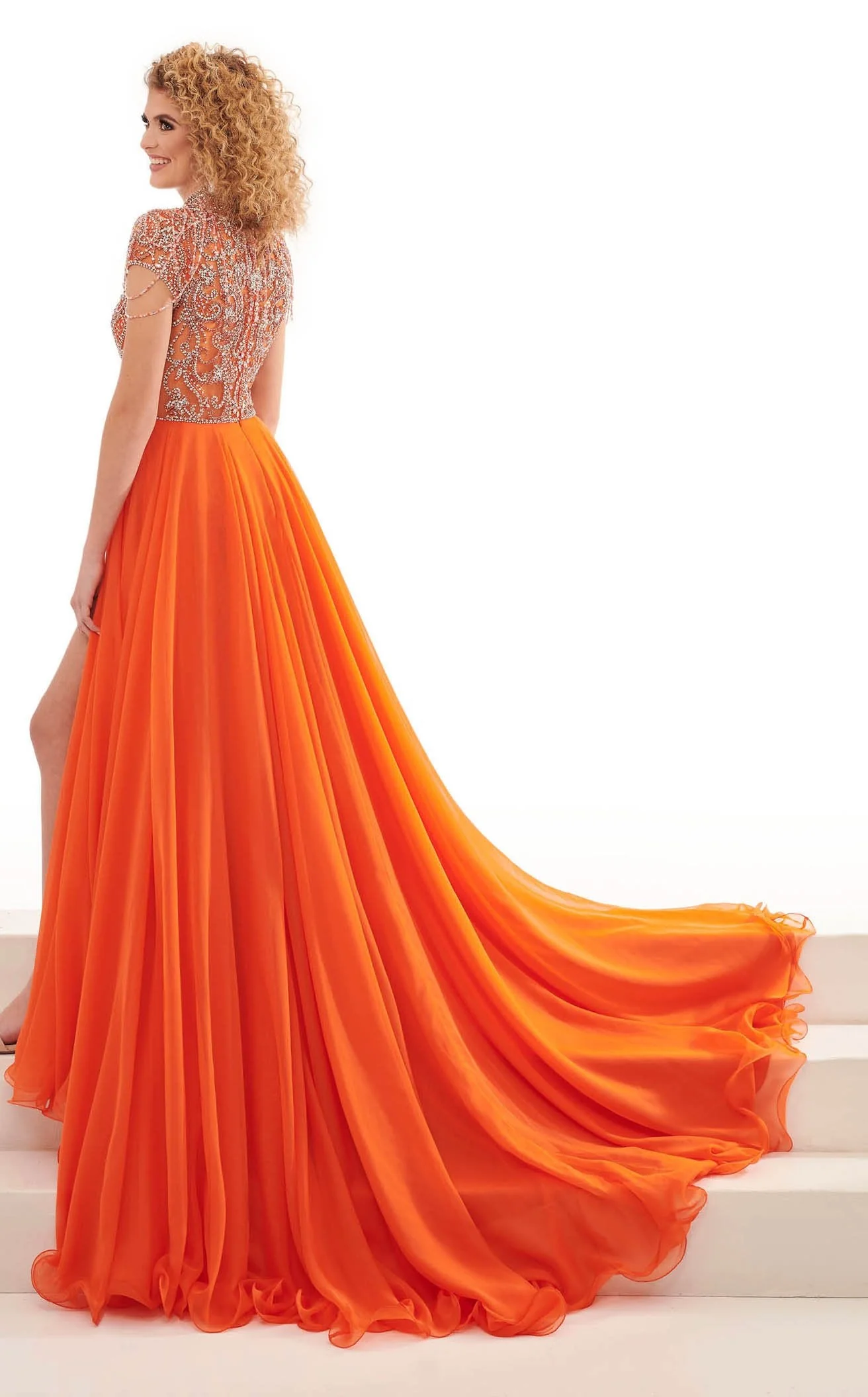 Rachel Allan 50037 Dress - Image 4