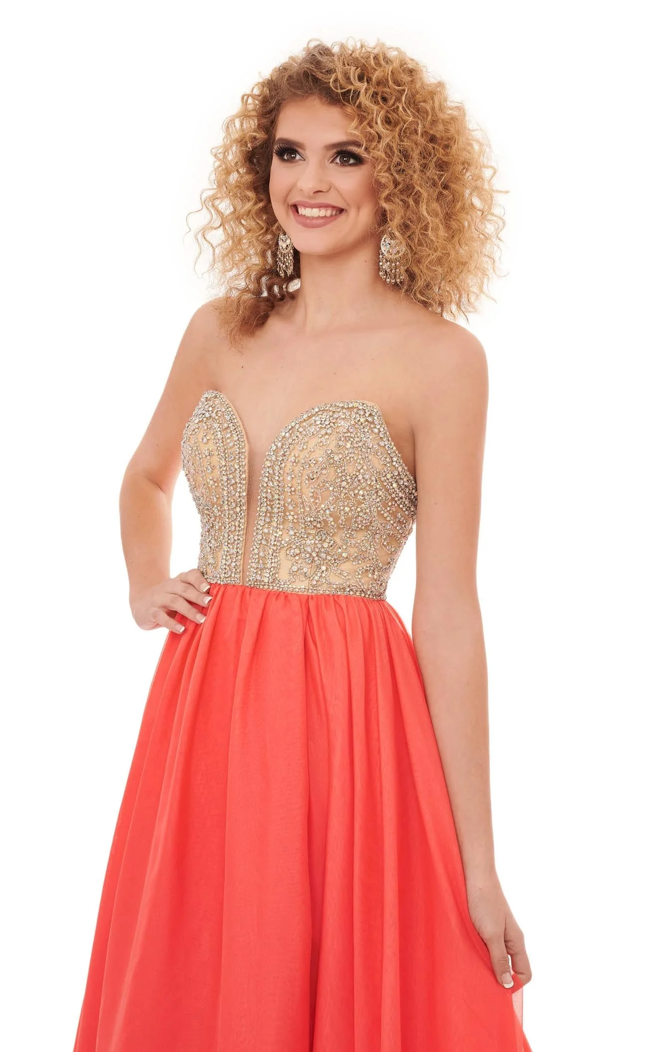 Rachel Allan 50055 Dress - Image 5