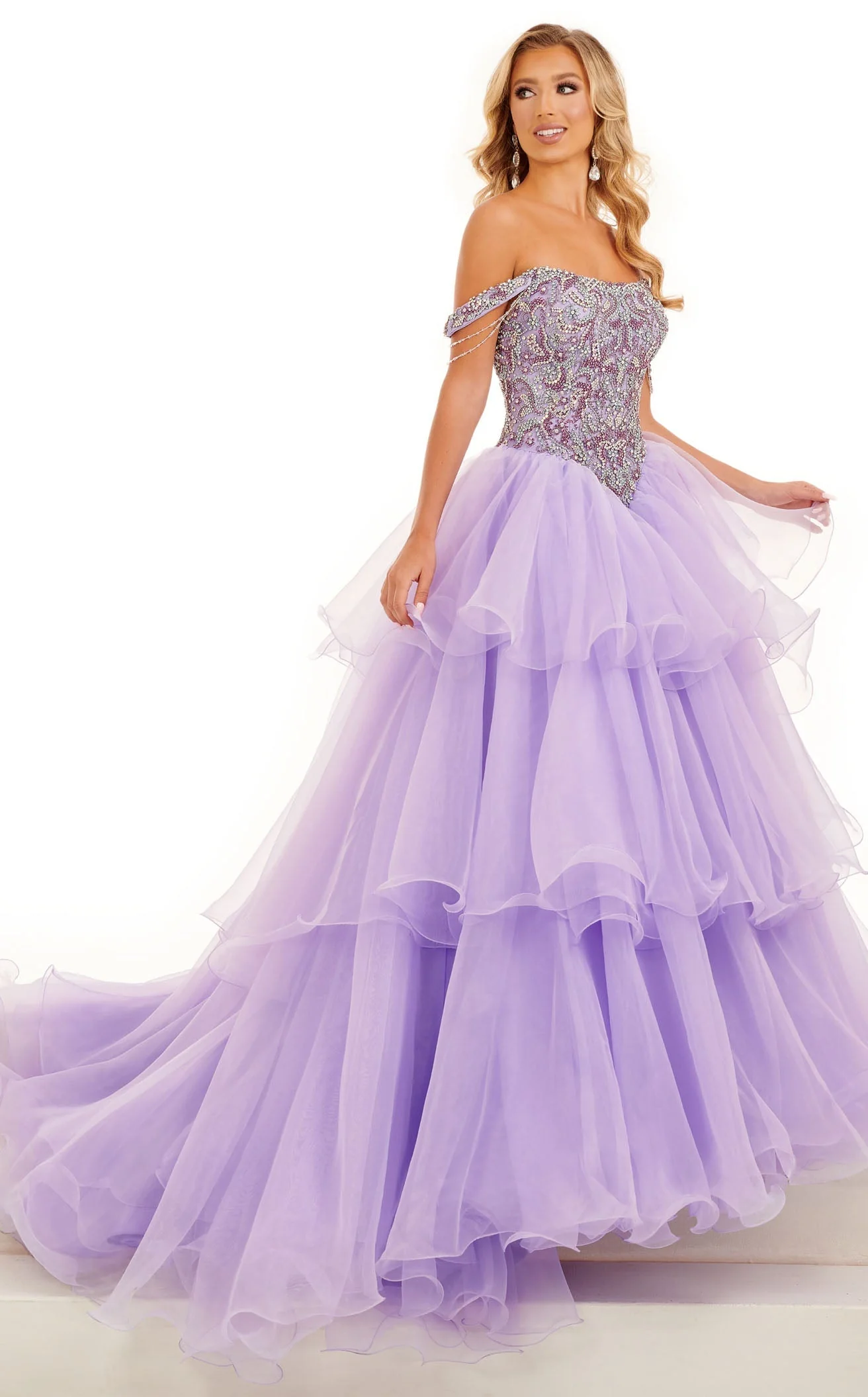 Rachel Allan 50068 Dress - Image 2
