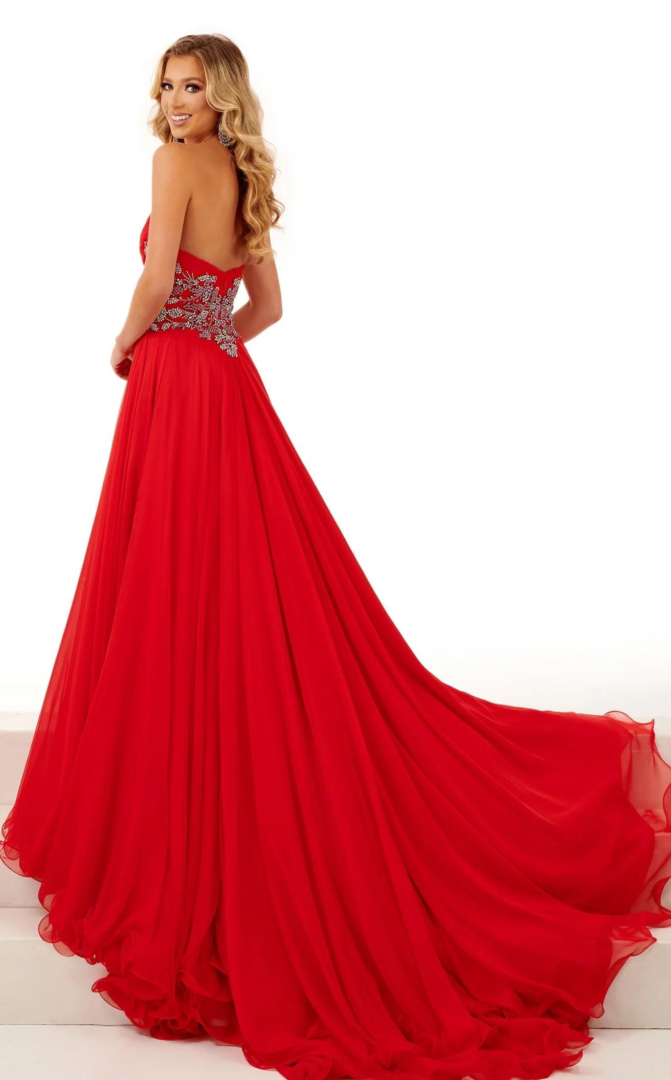 Rachel Allan 50118 Dress - Image 4