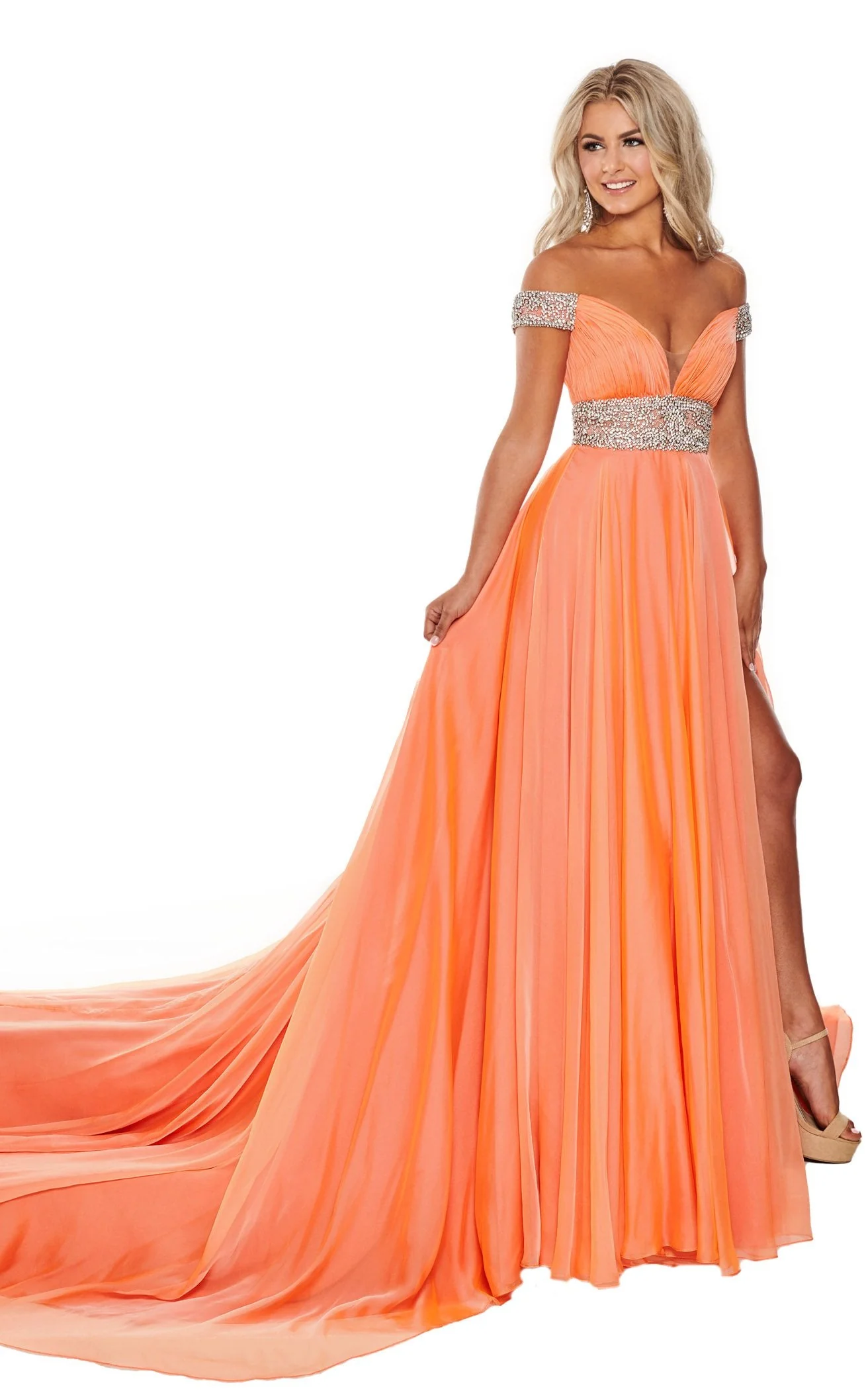 Rachel Allan 5105 Dress - Image 2