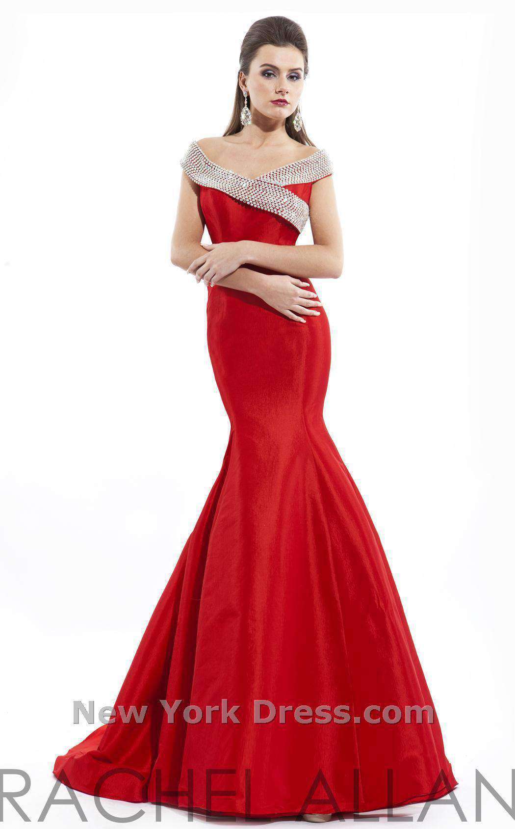 Rachel Allan 5717WH Dress