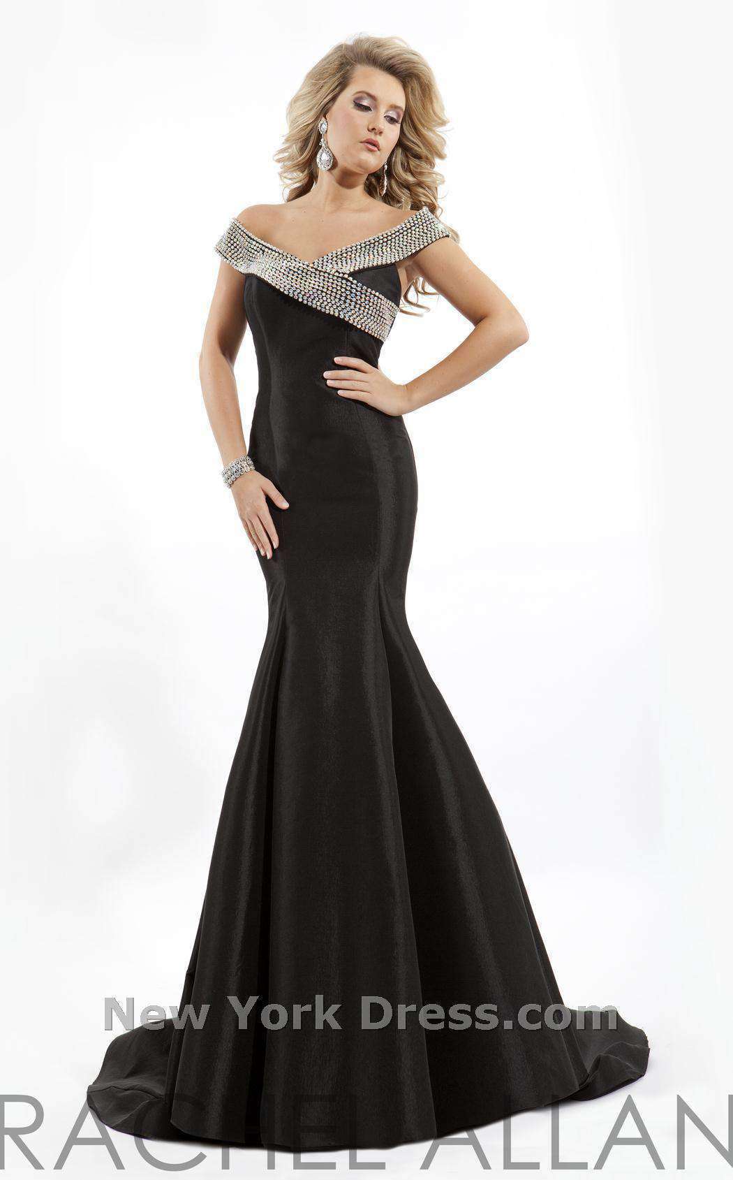 Rachel Allan 5717WH Dress - Image 3